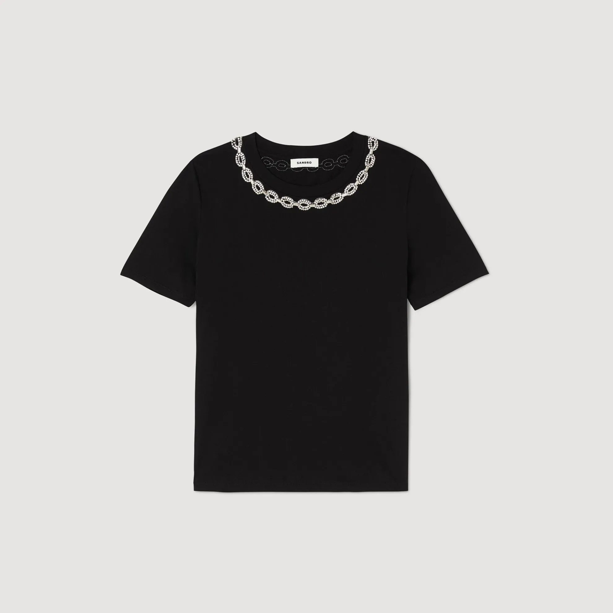 Biologisch Katoenen Shirt Met Sierkraag