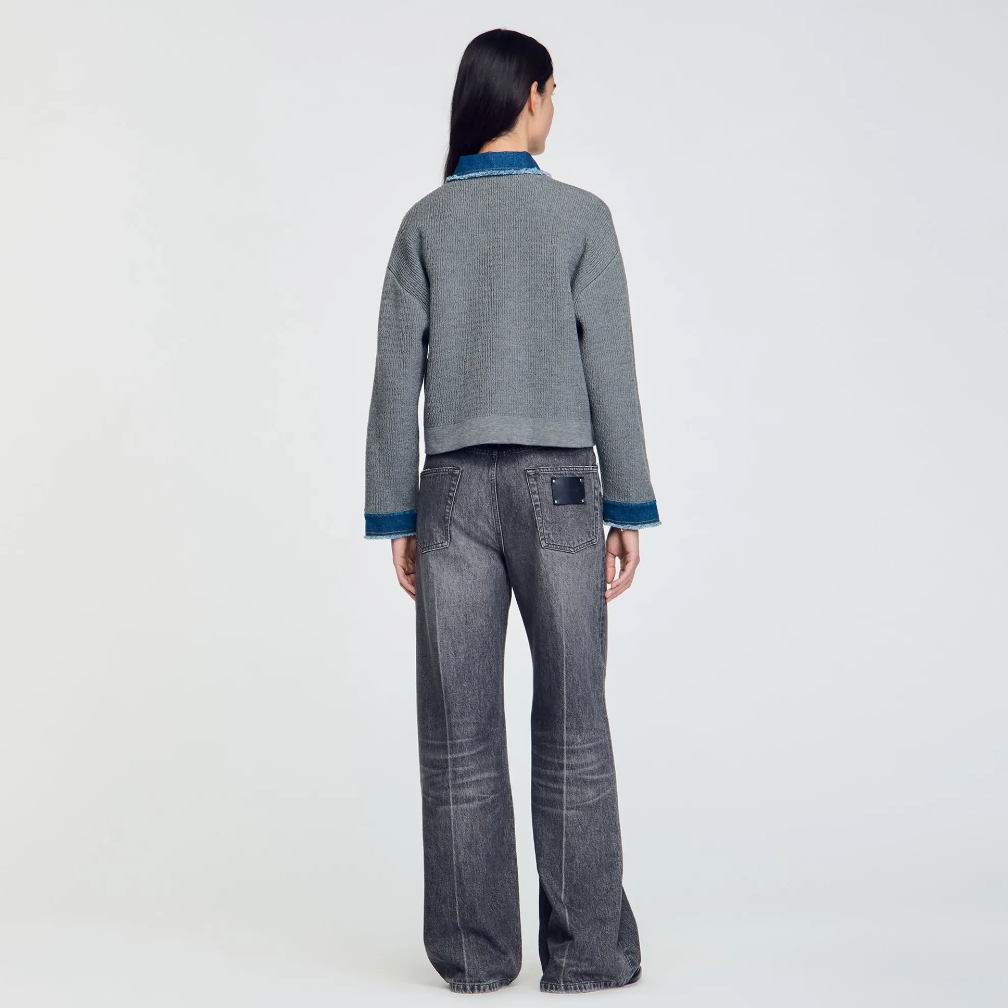 Cardicoat Gebreid En Jeans