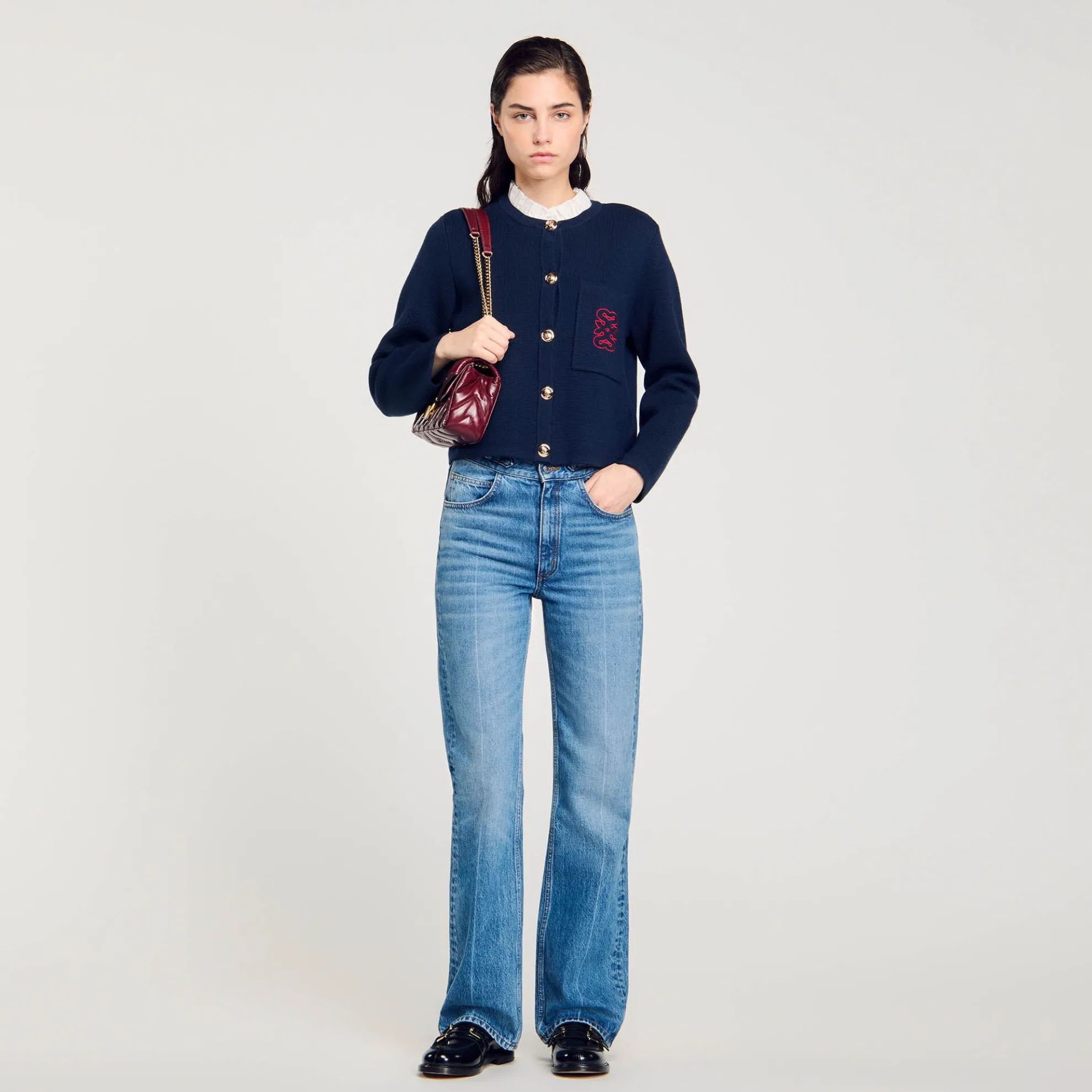 Cardicoat Met Ruchekraag