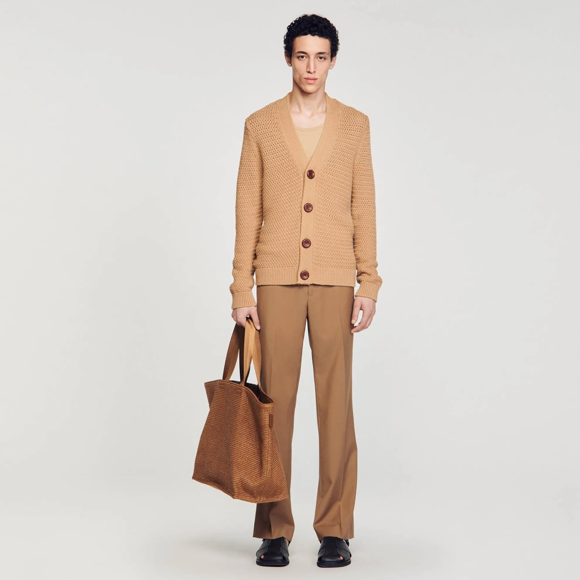 Cardigan Vest Gebreid Opengewerkt