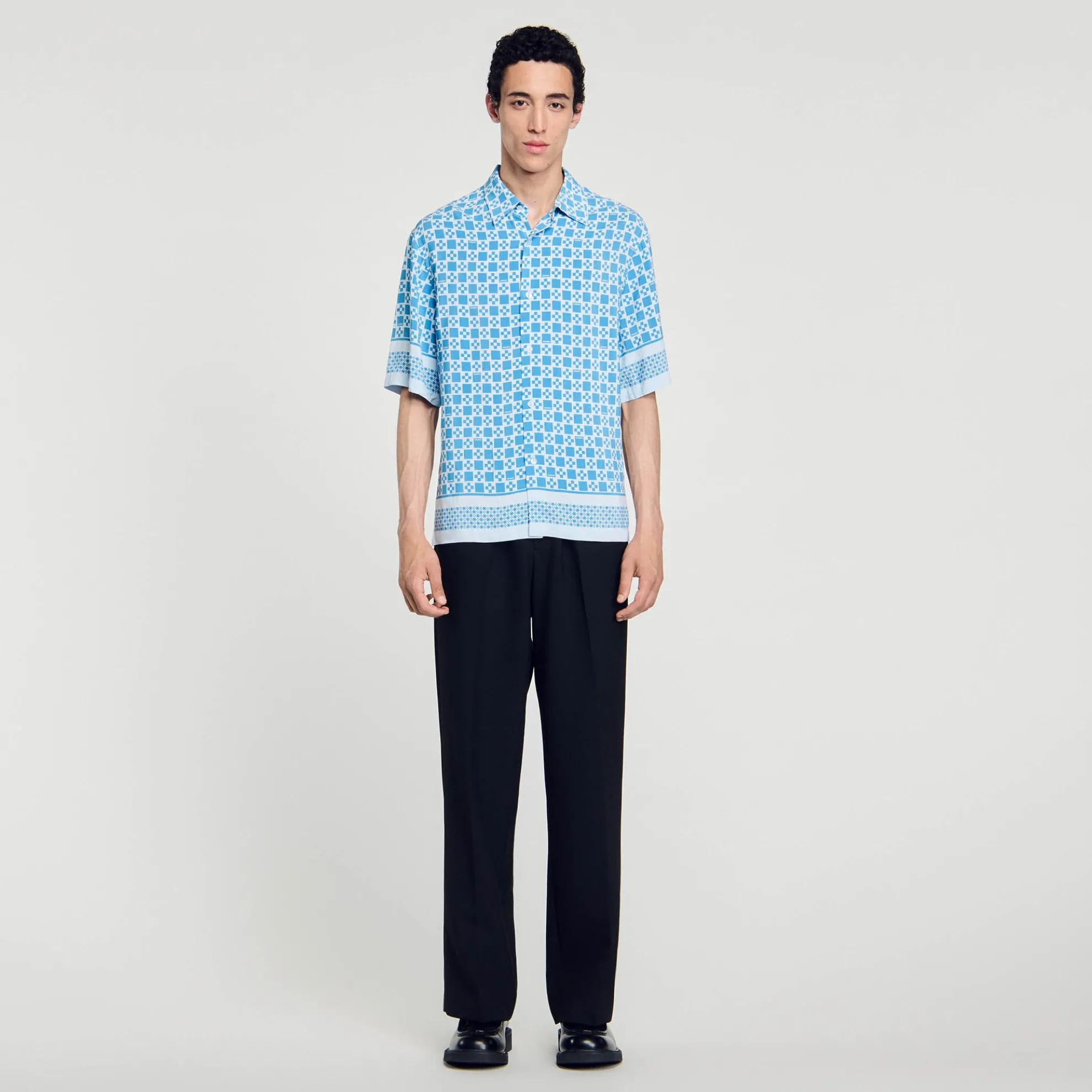 Chemise Fluide Square Cross