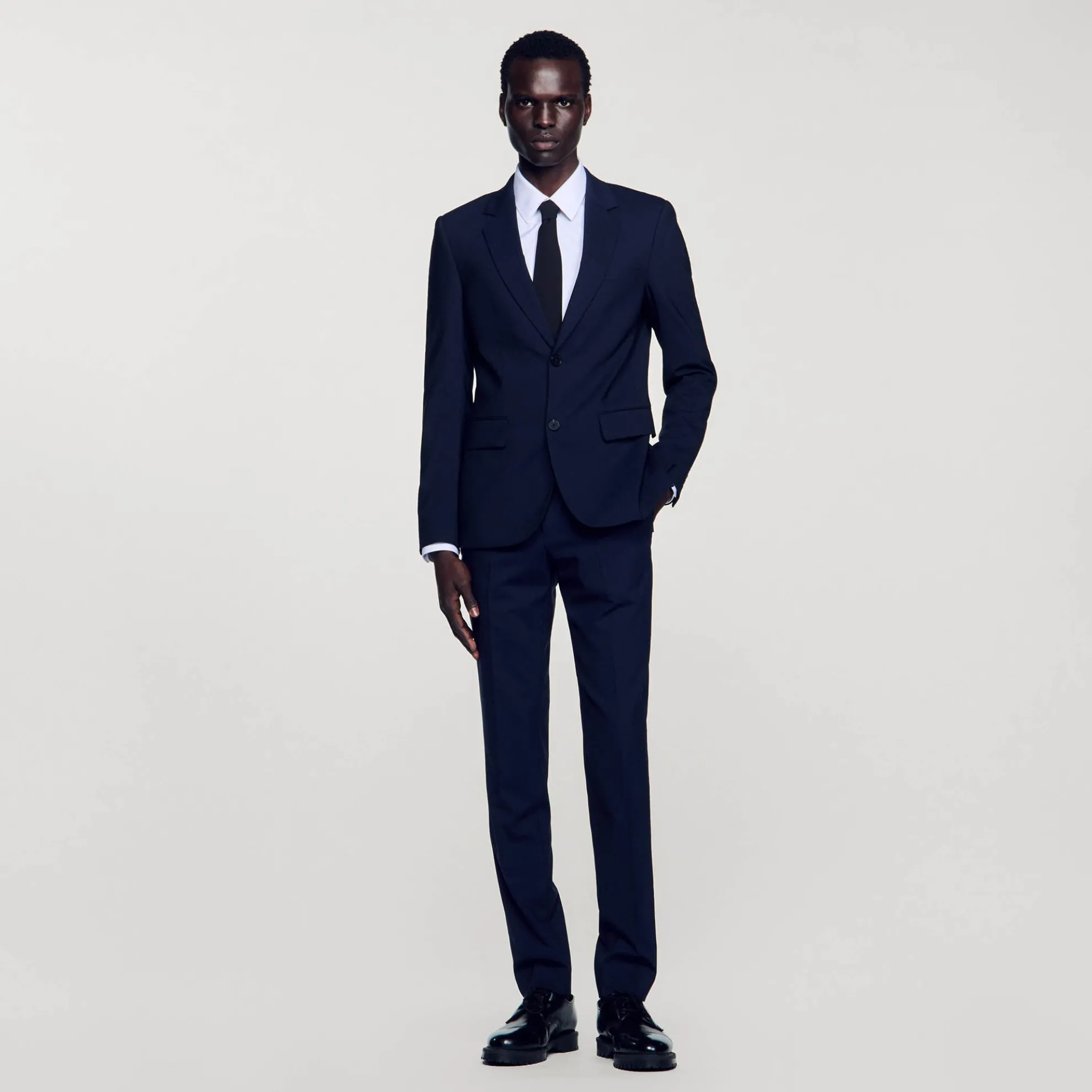 Classic Wool Suit Jacket