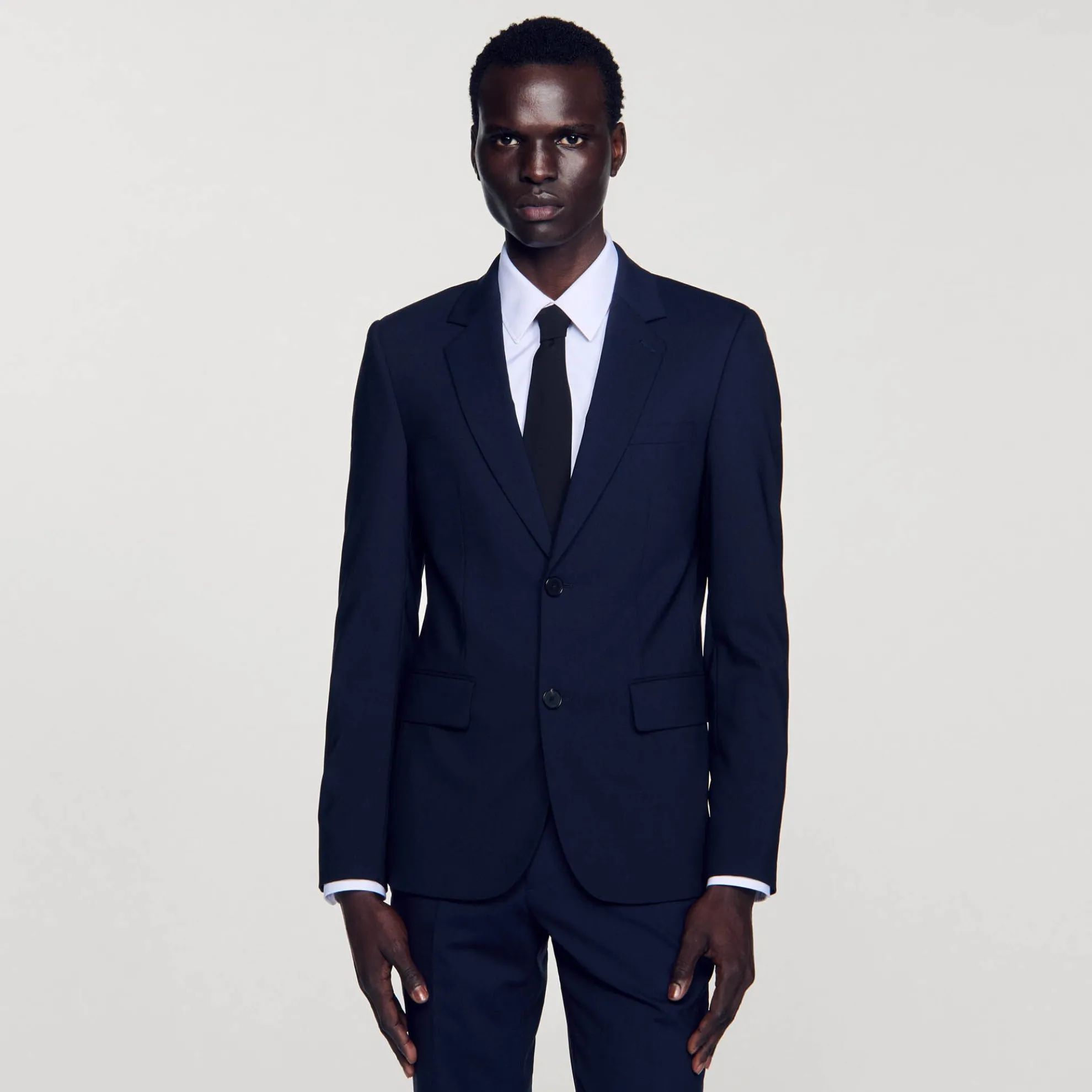 Classic Wool Suit Jacket