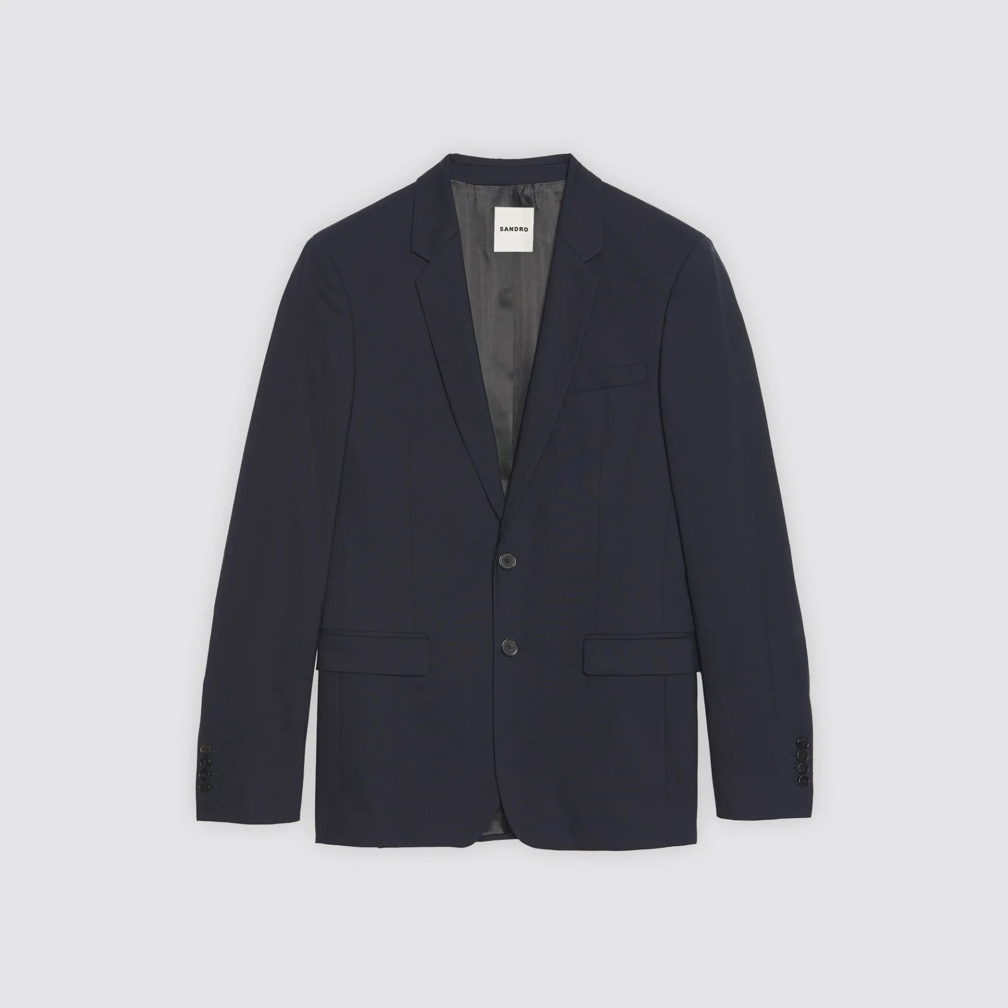 Classic Wool Suit Jacket