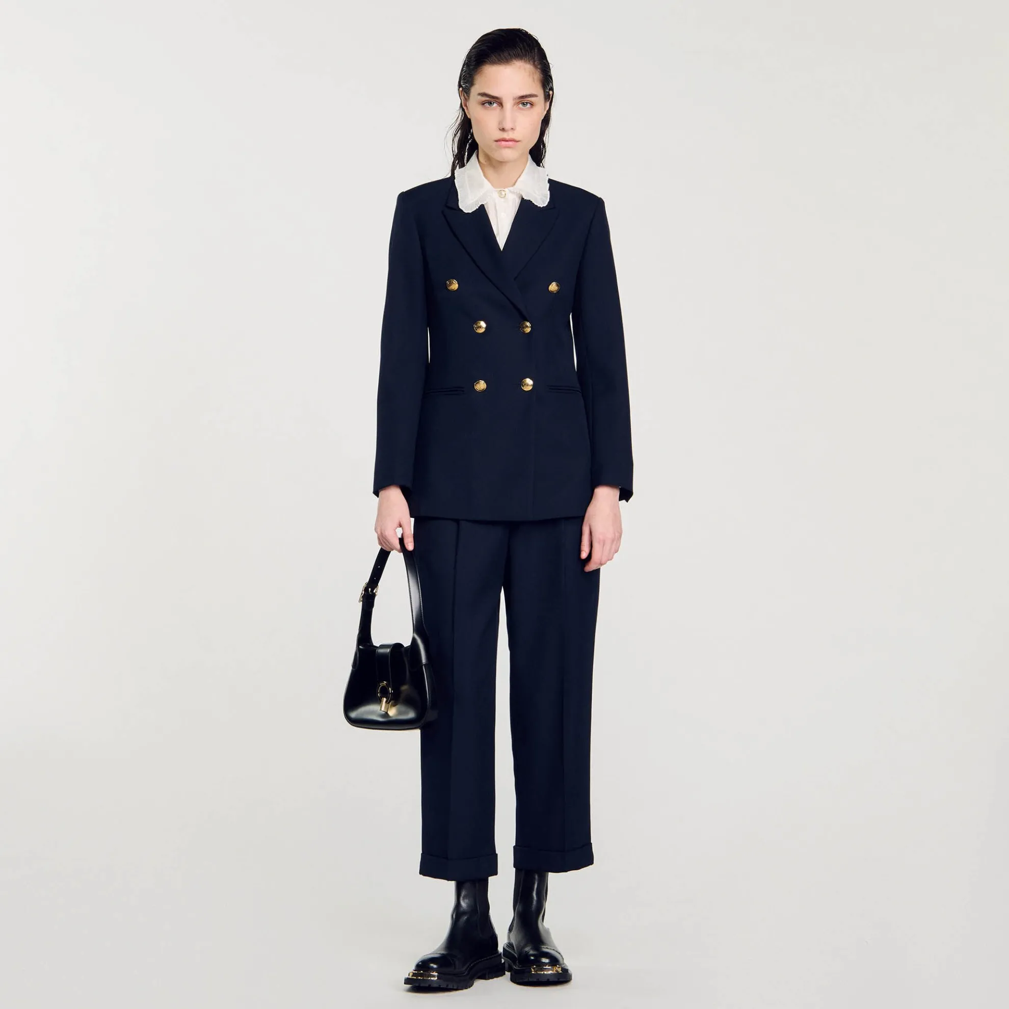 Damesblazer Met Dubbele Knopenrij