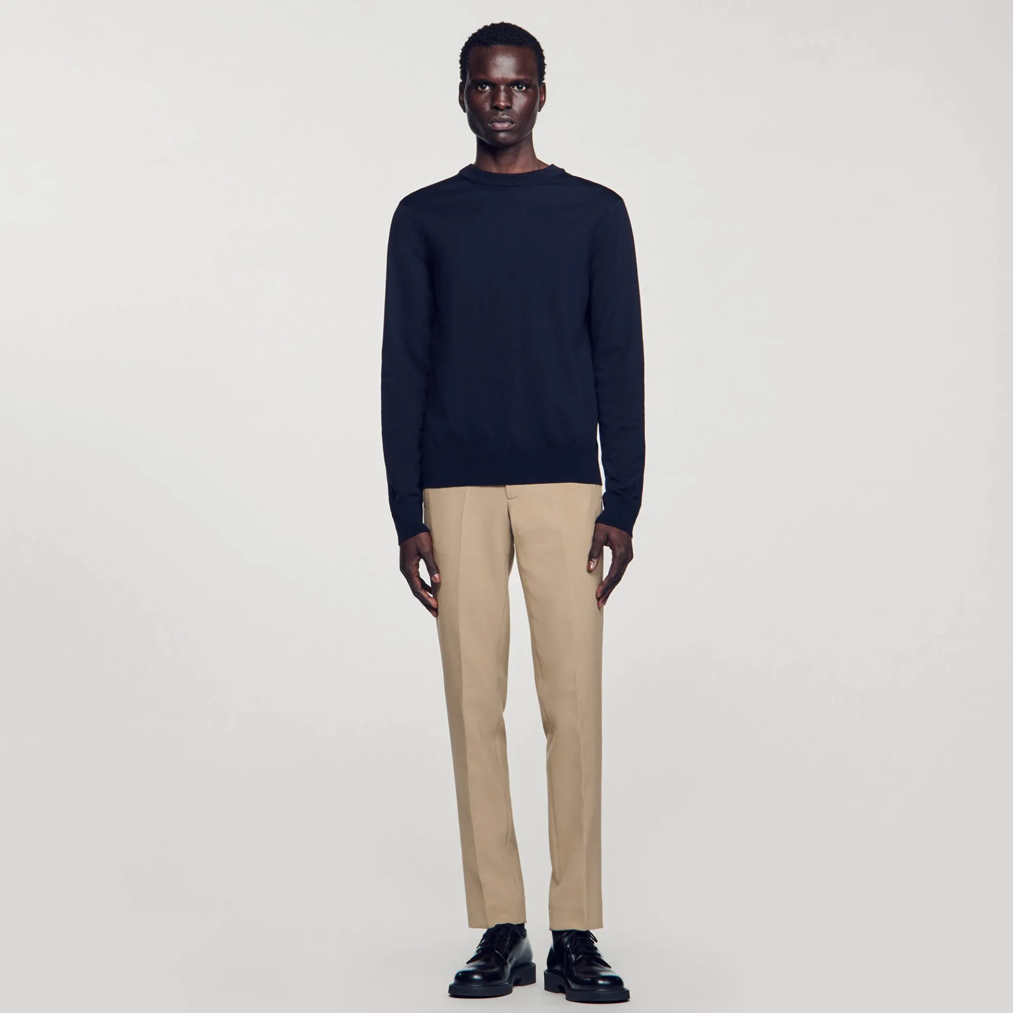 Fine Knit Wool Sweater