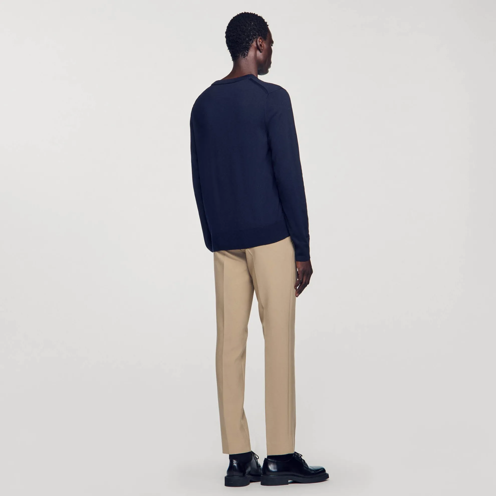 Fine Knit Wool Sweater