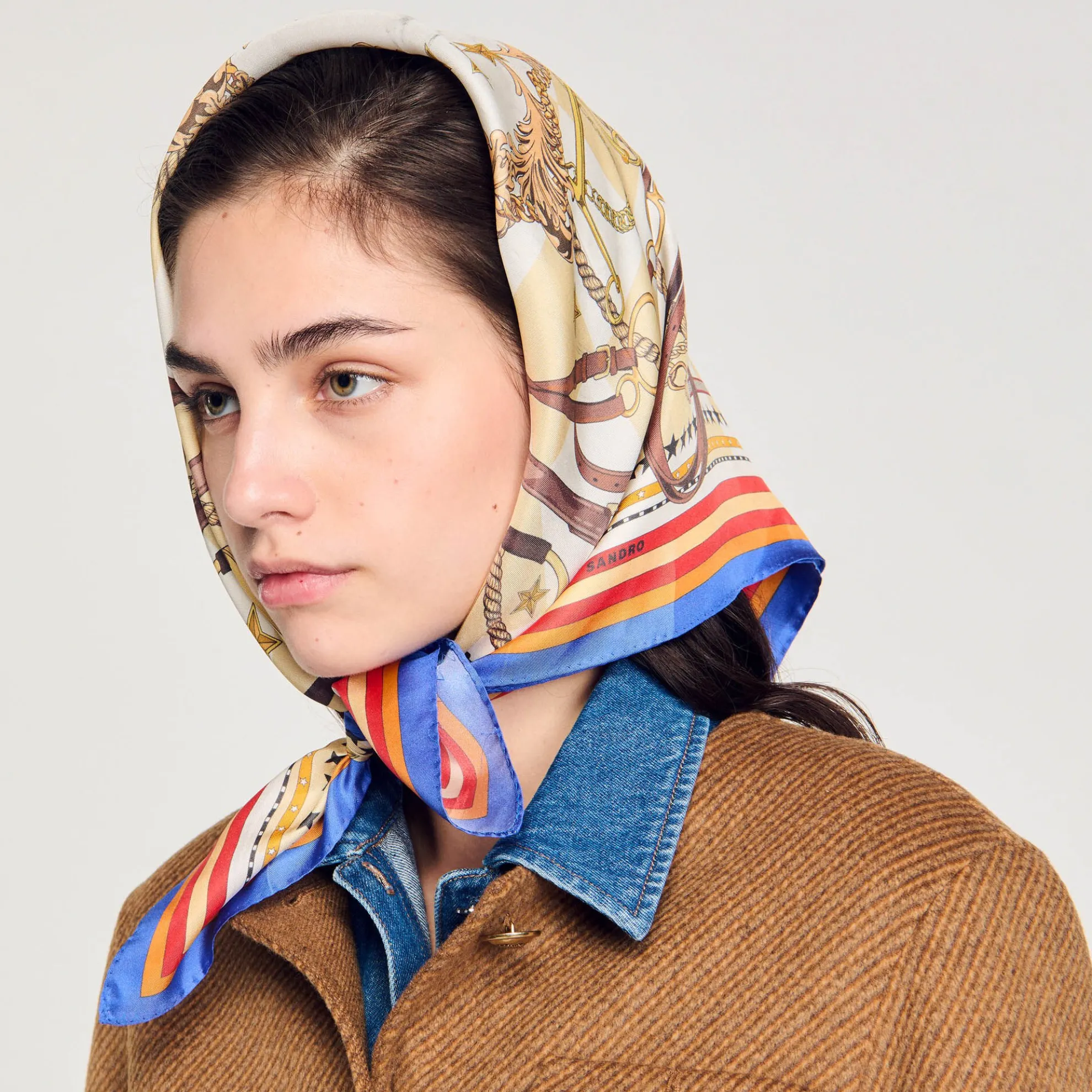 Foulard Zijden Sjaal