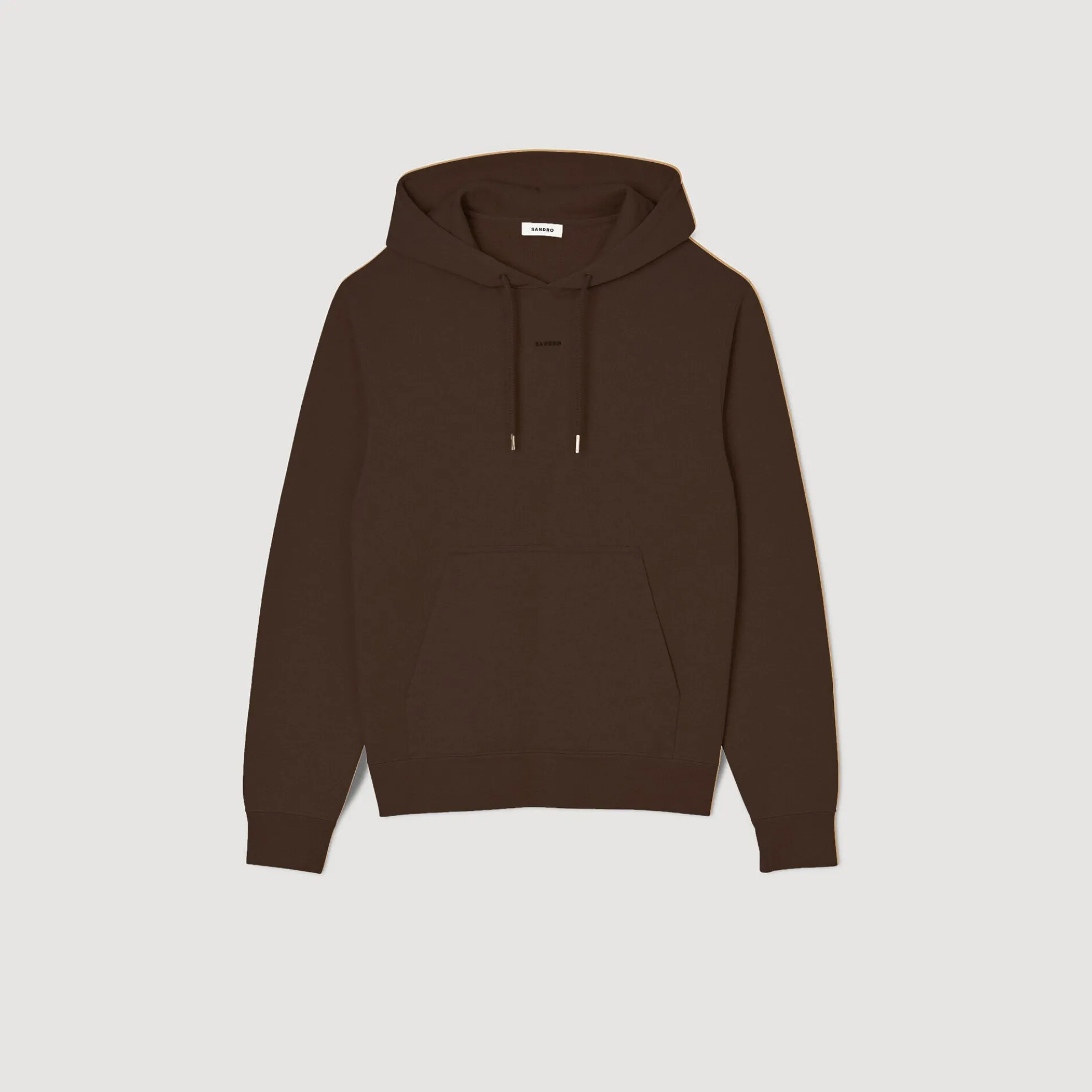 Geborduurde Herenhoody Van Biokatoen