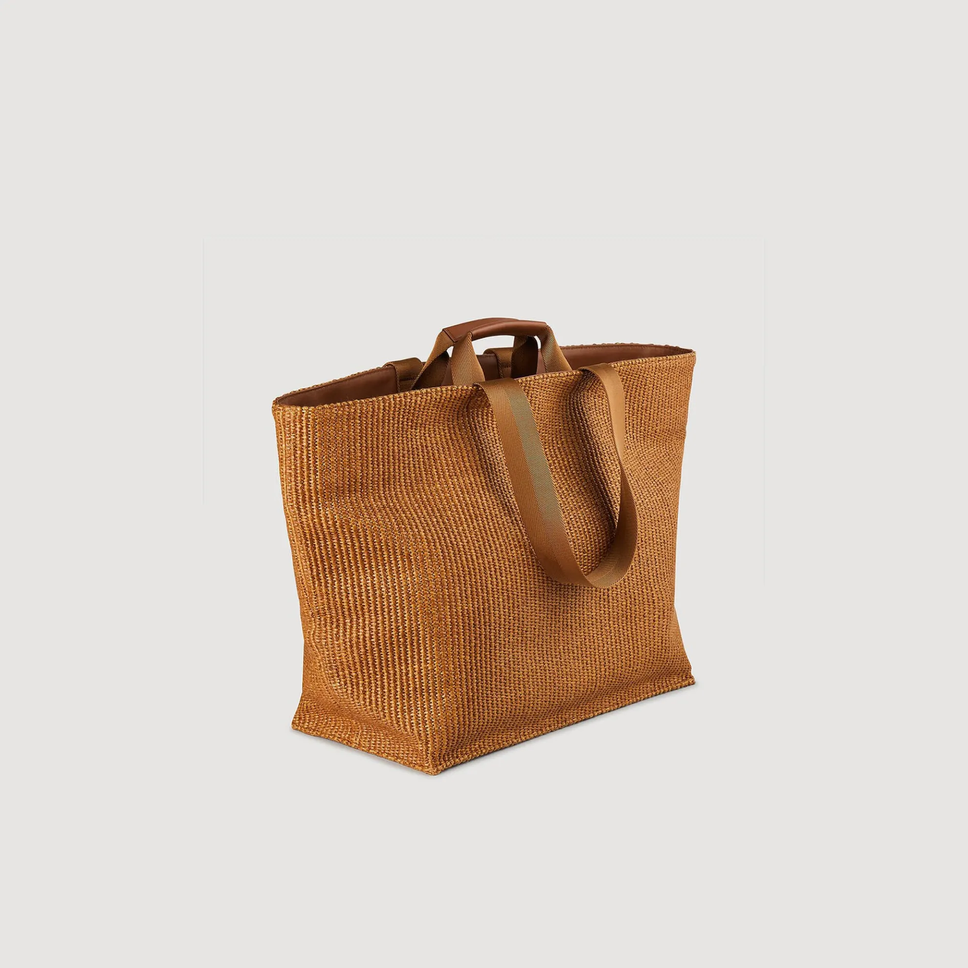 Grote Tote Shopper Geweven Canvas