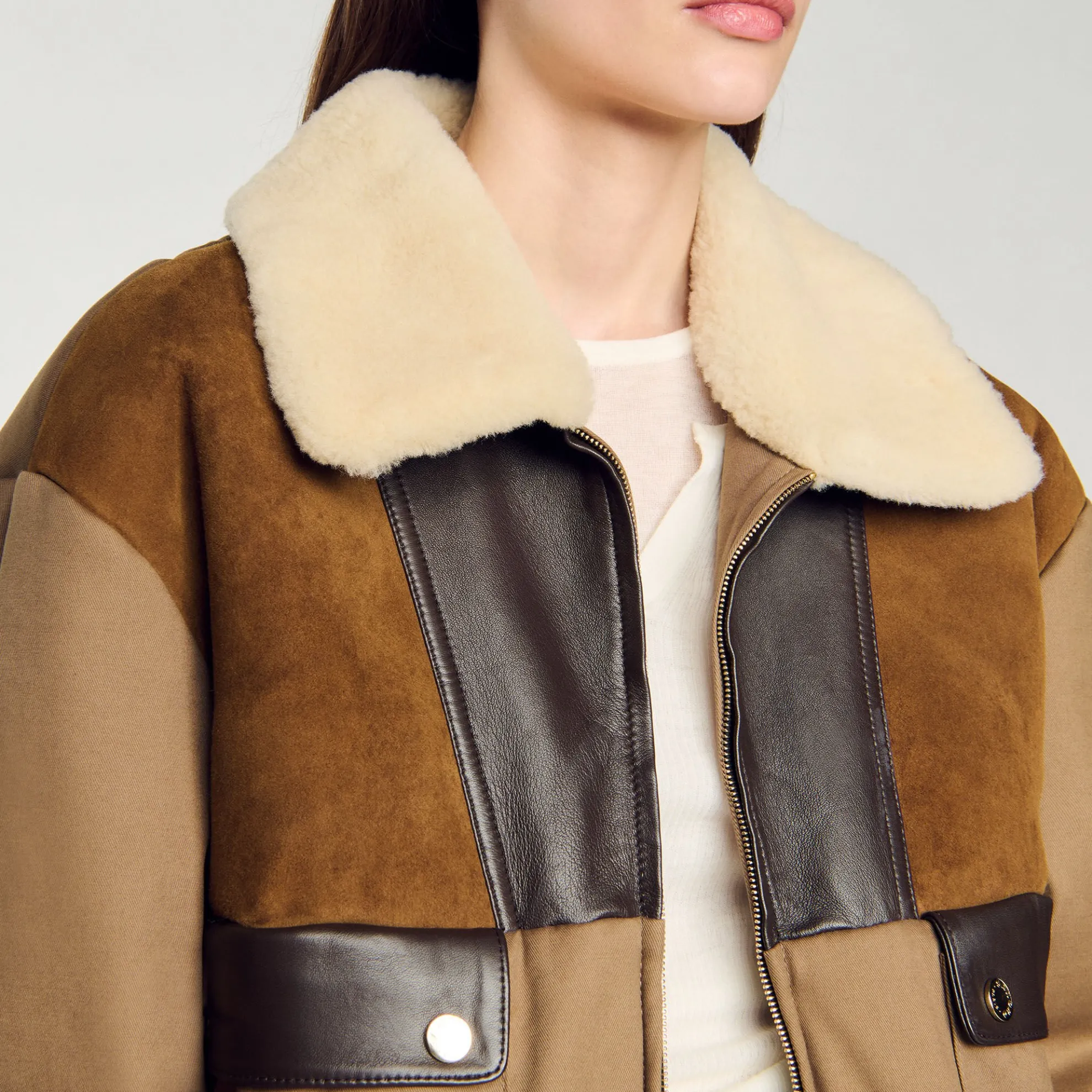 Jack Met Schapenvachtkraag