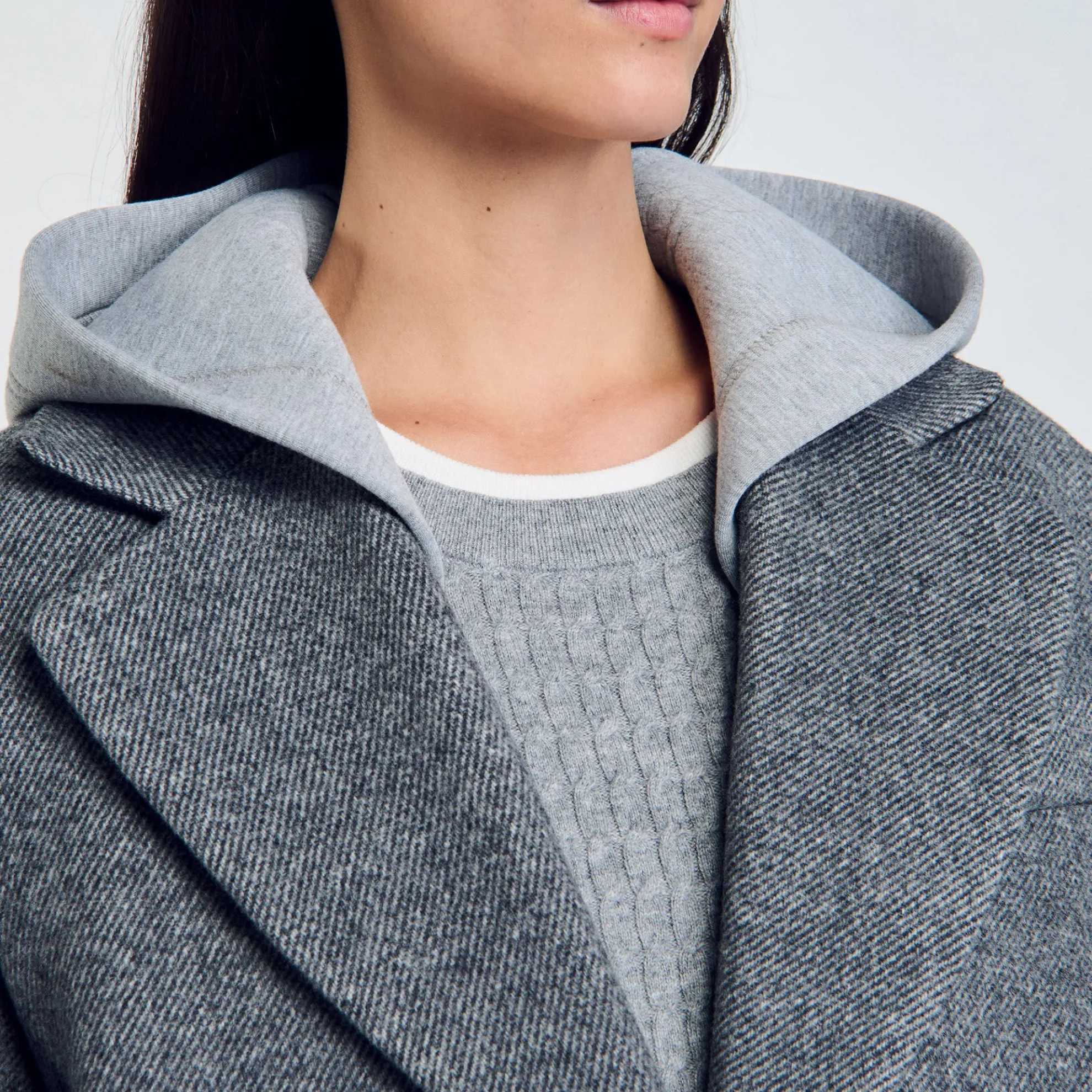 Jas Met Uitneembare Capuchon