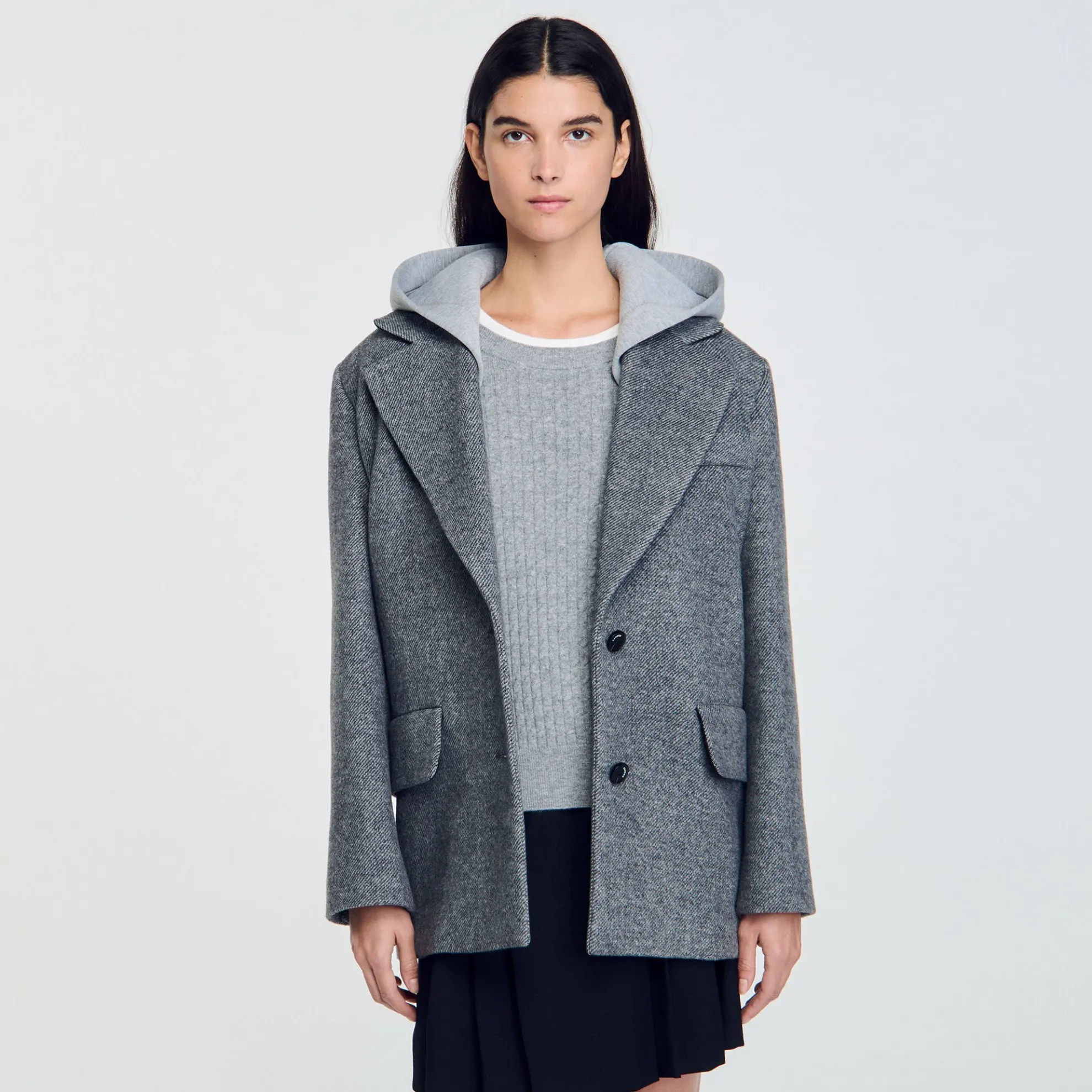 Jas Met Uitneembare Capuchon