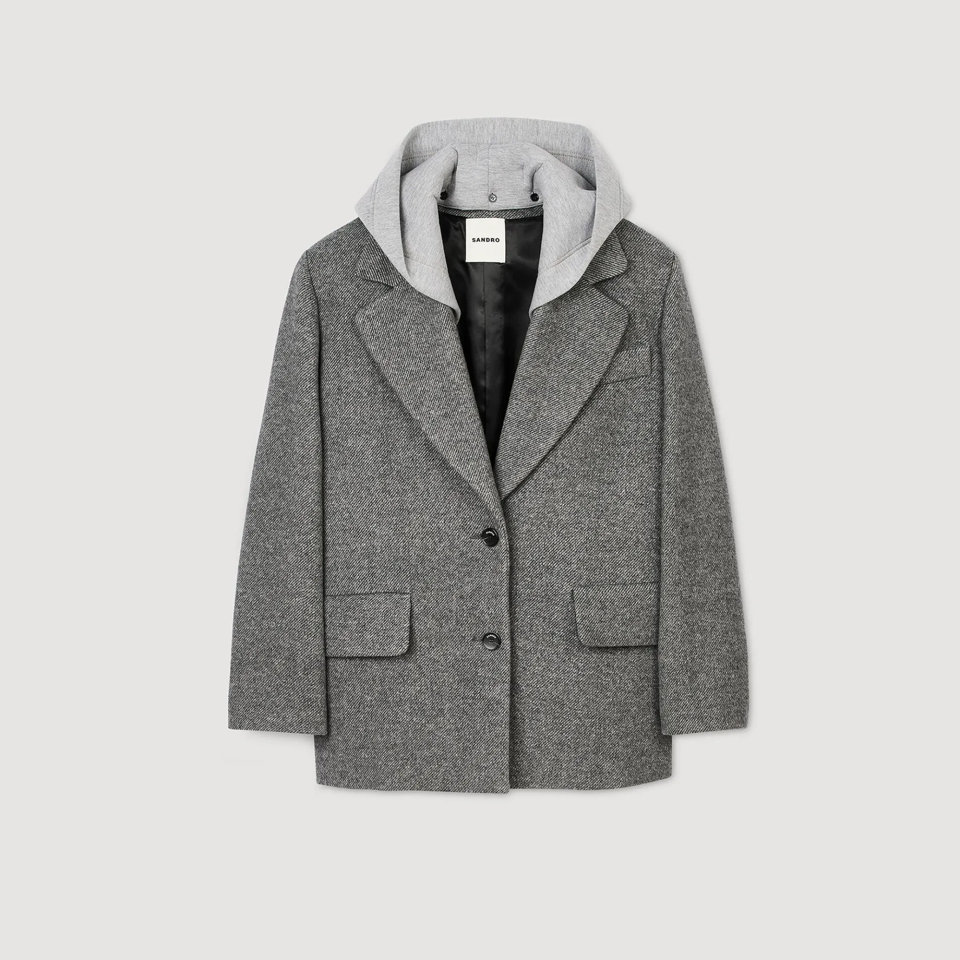 Jas Met Uitneembare Capuchon