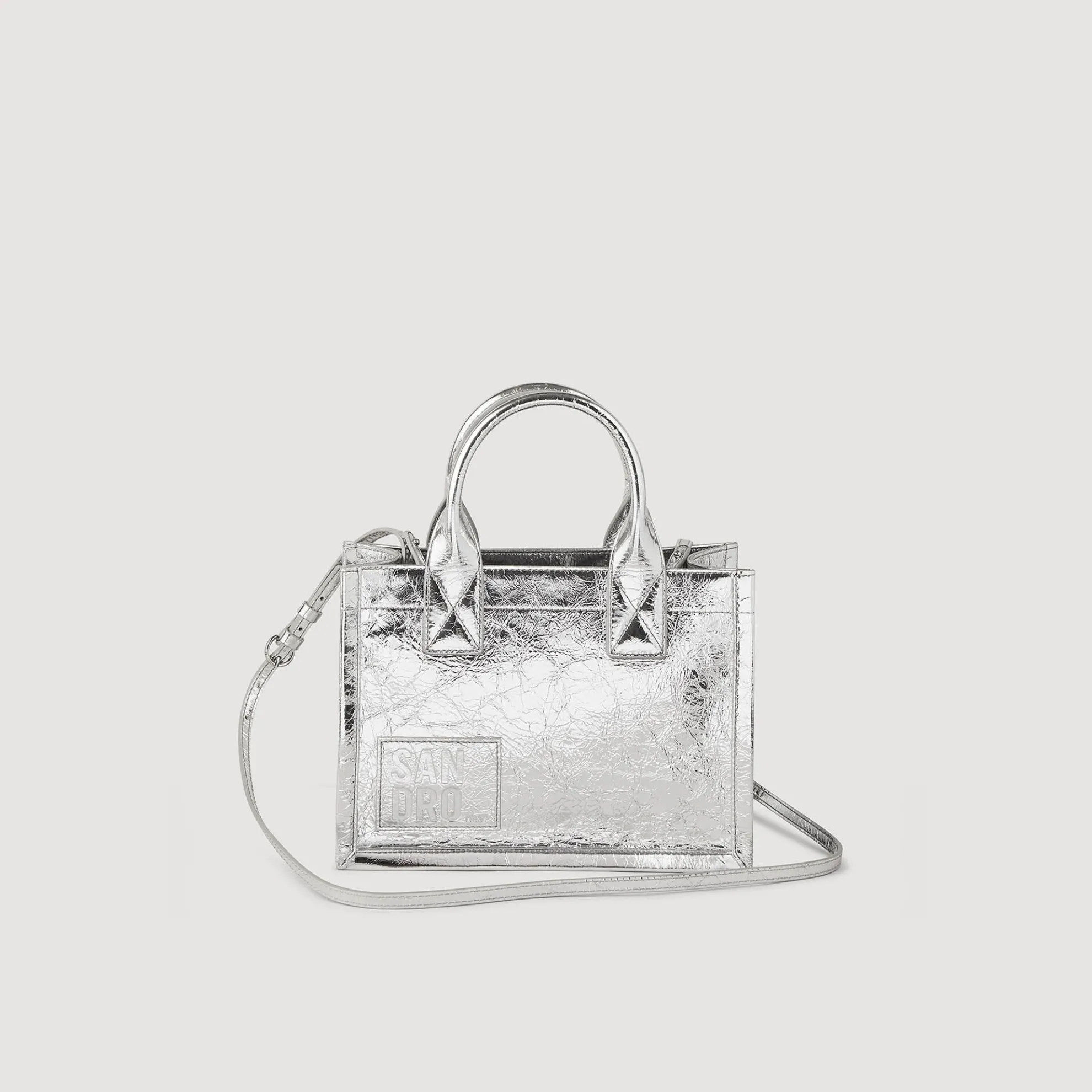 Kleine Shopper Kasbah Metallic Leer