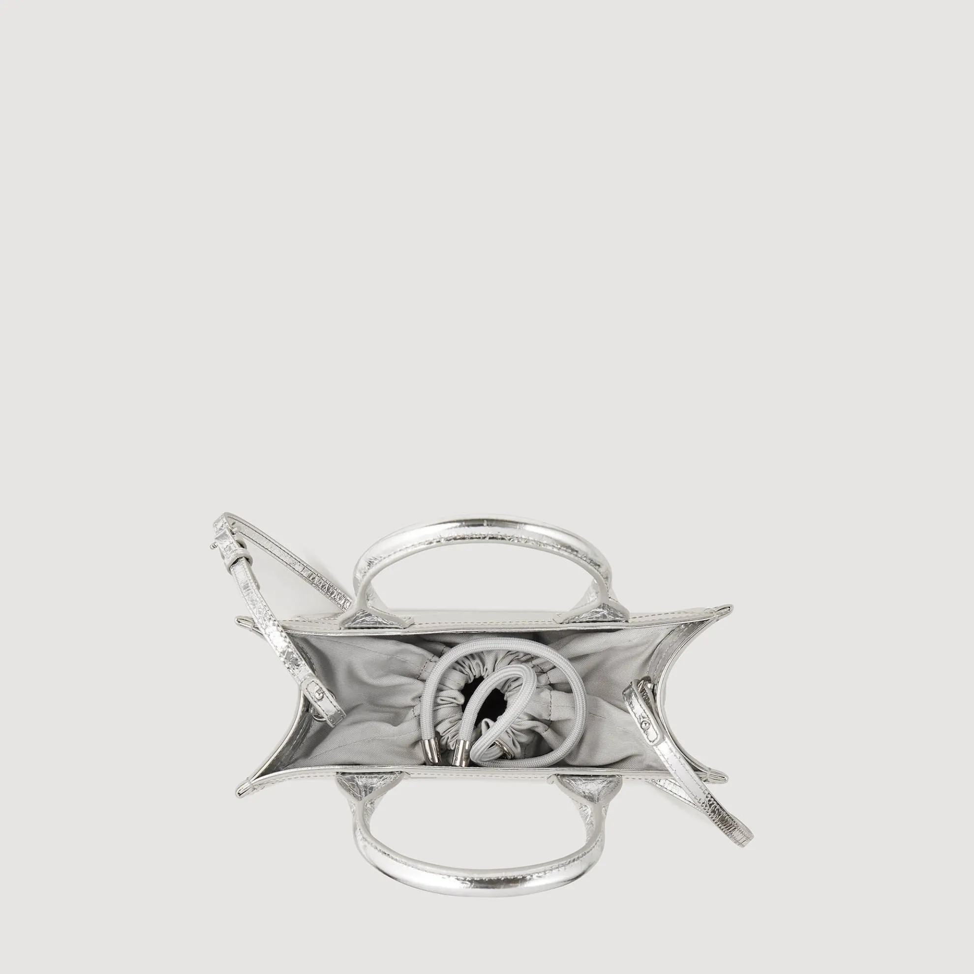 Kleine Shopper Kasbah Metallic Leer