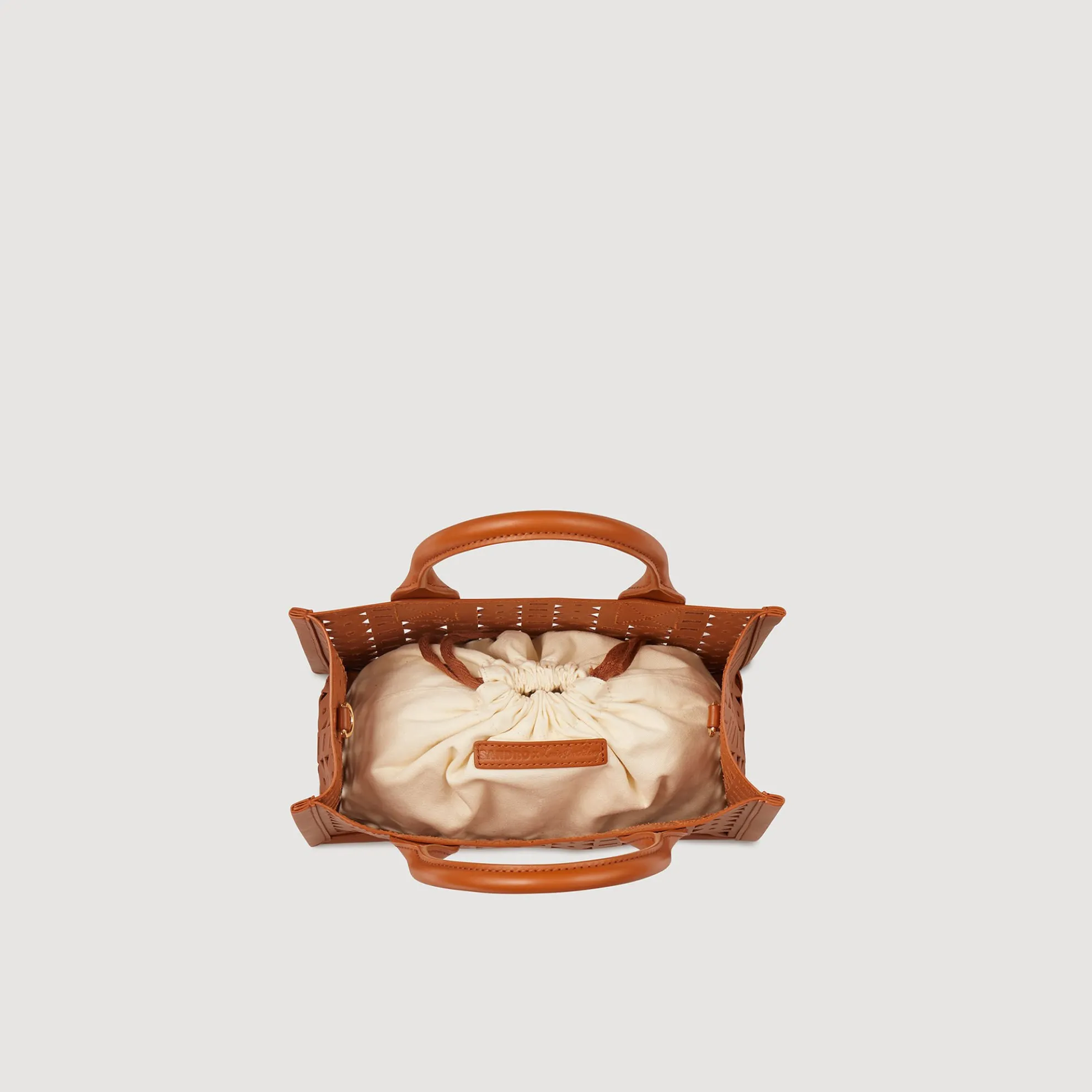 Kleine Shopper Kasbah Geperforeerd Leer