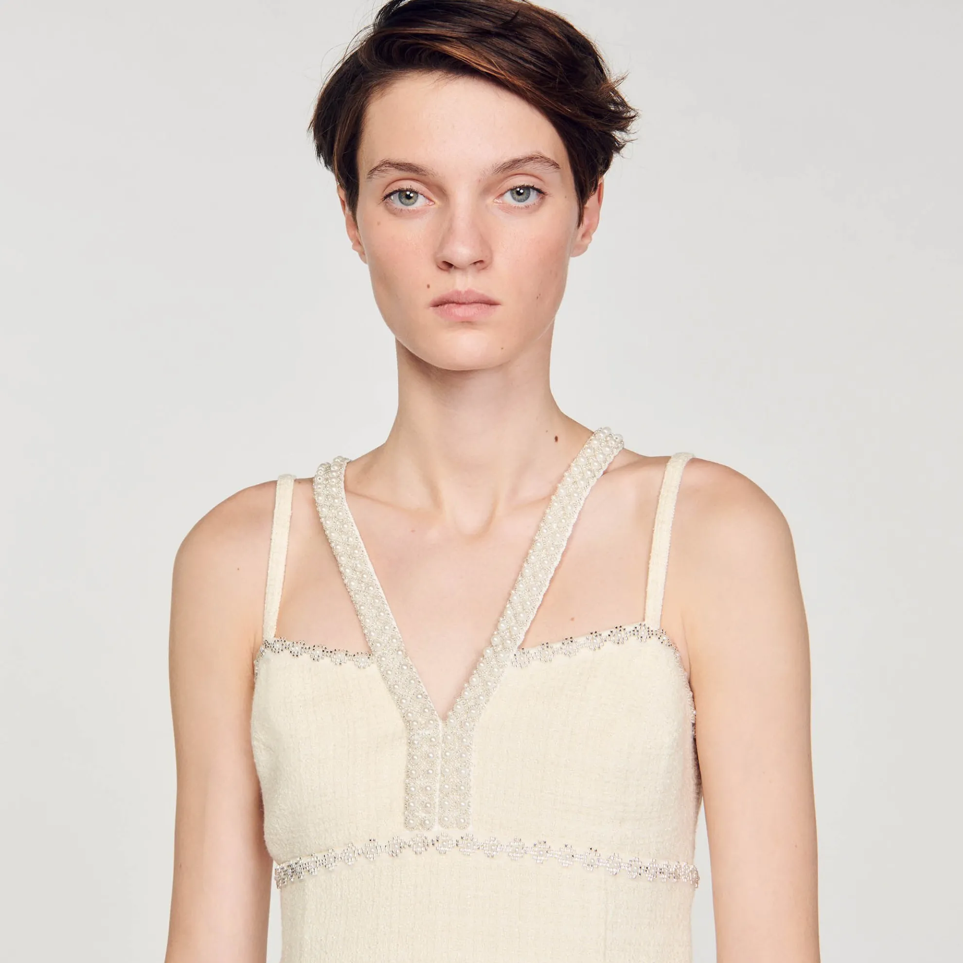 Korte Jurk Met Parels