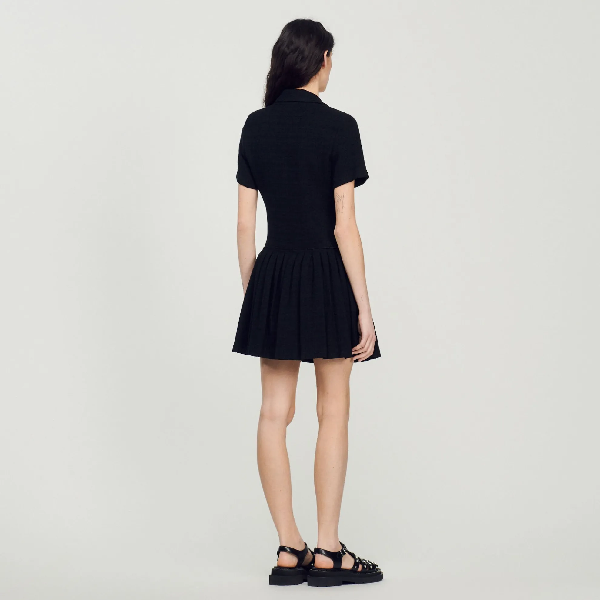 Korte Manteljurk Van Tweed