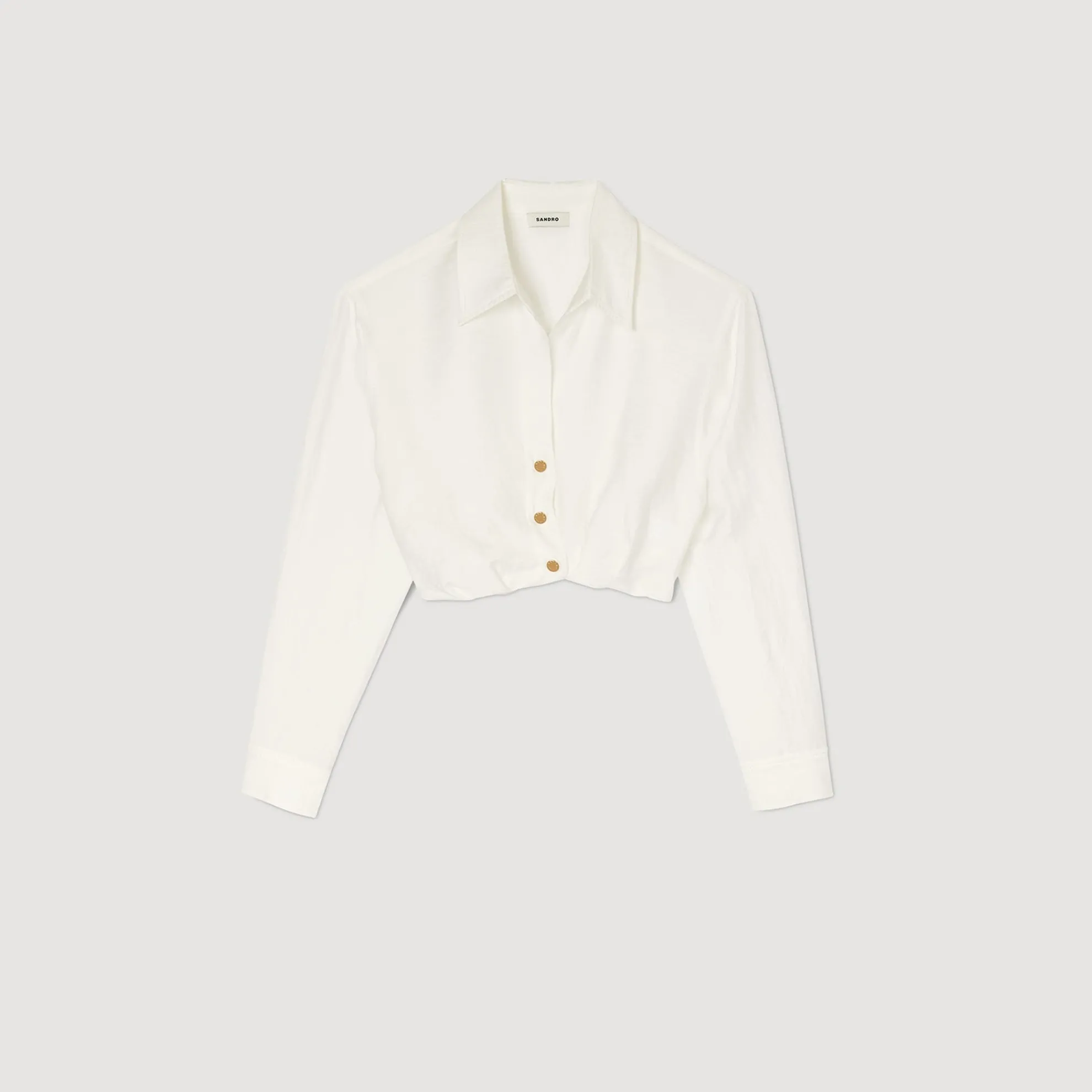 Korte Overhemdblouse