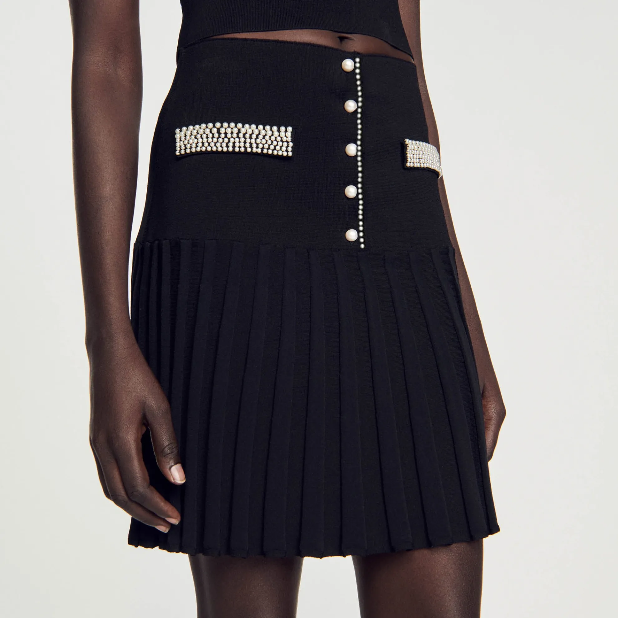 Korte Rok Met Parels