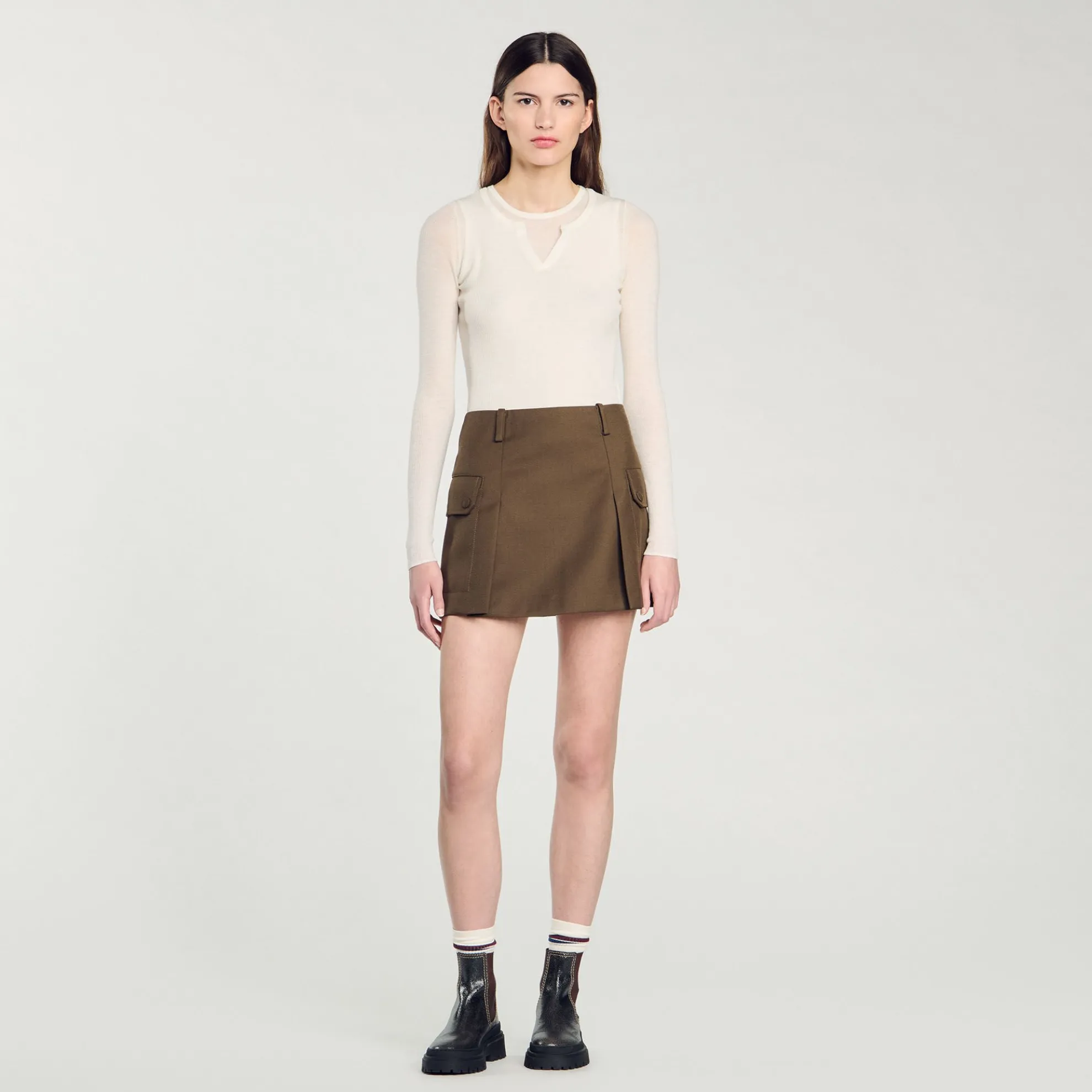 Korte Rok Met Zakken