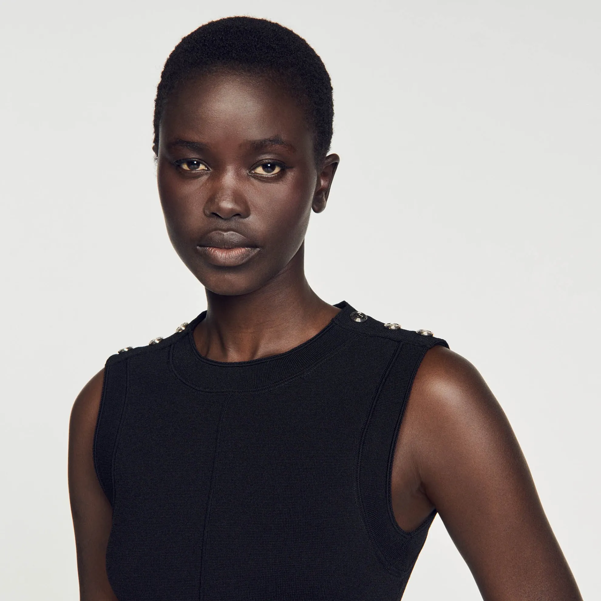 Korte Tweekleurige Jurk