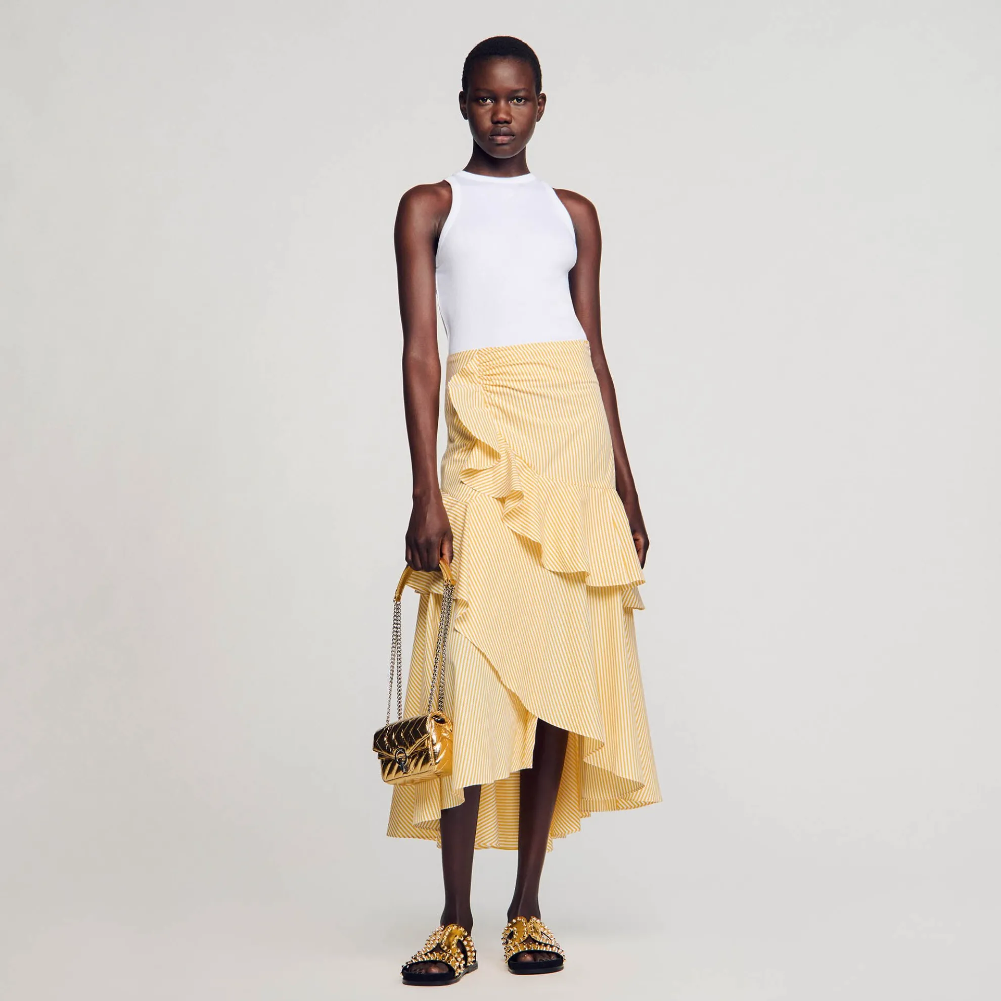 Lange Asymmetrische Rok