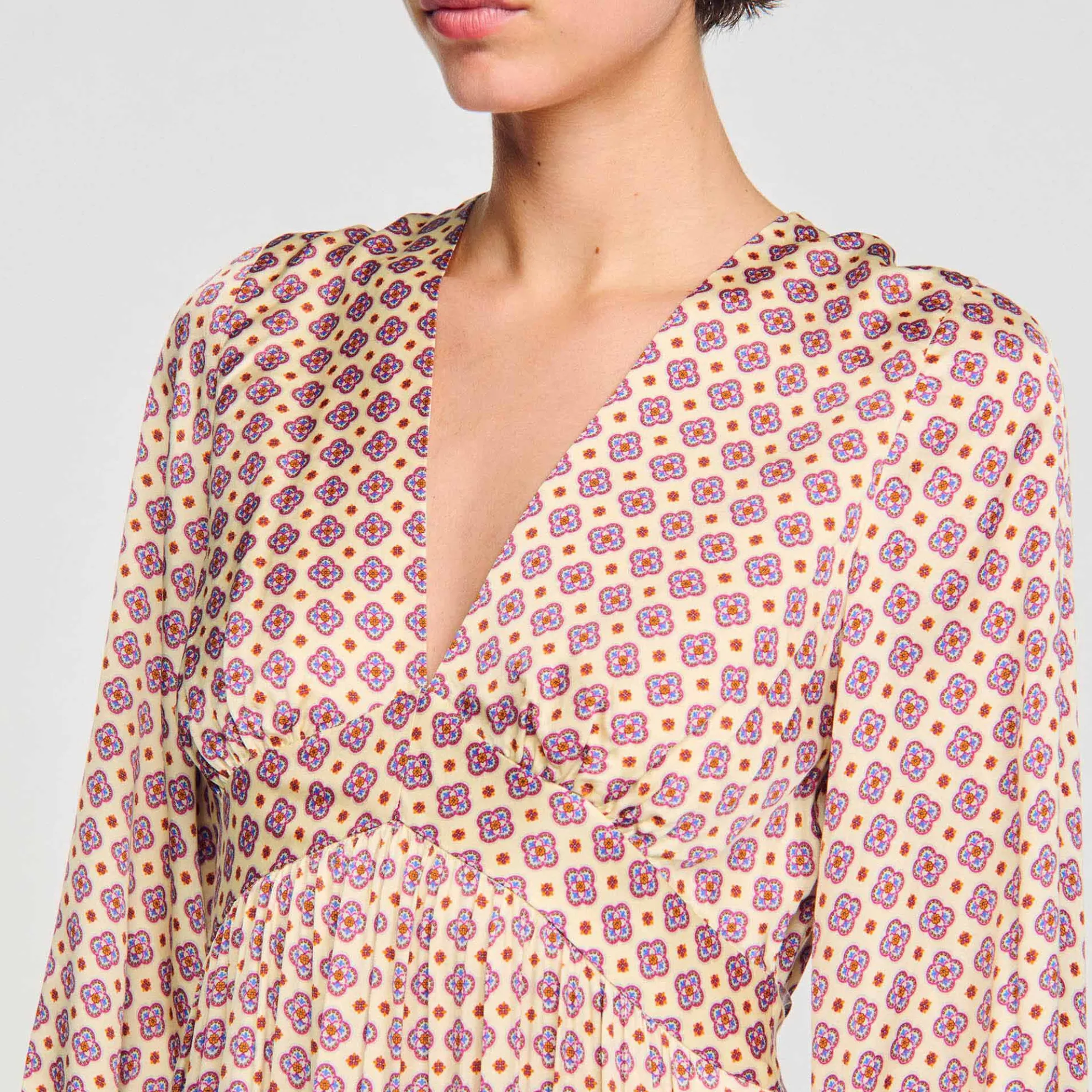 Lange Jurk Met Print