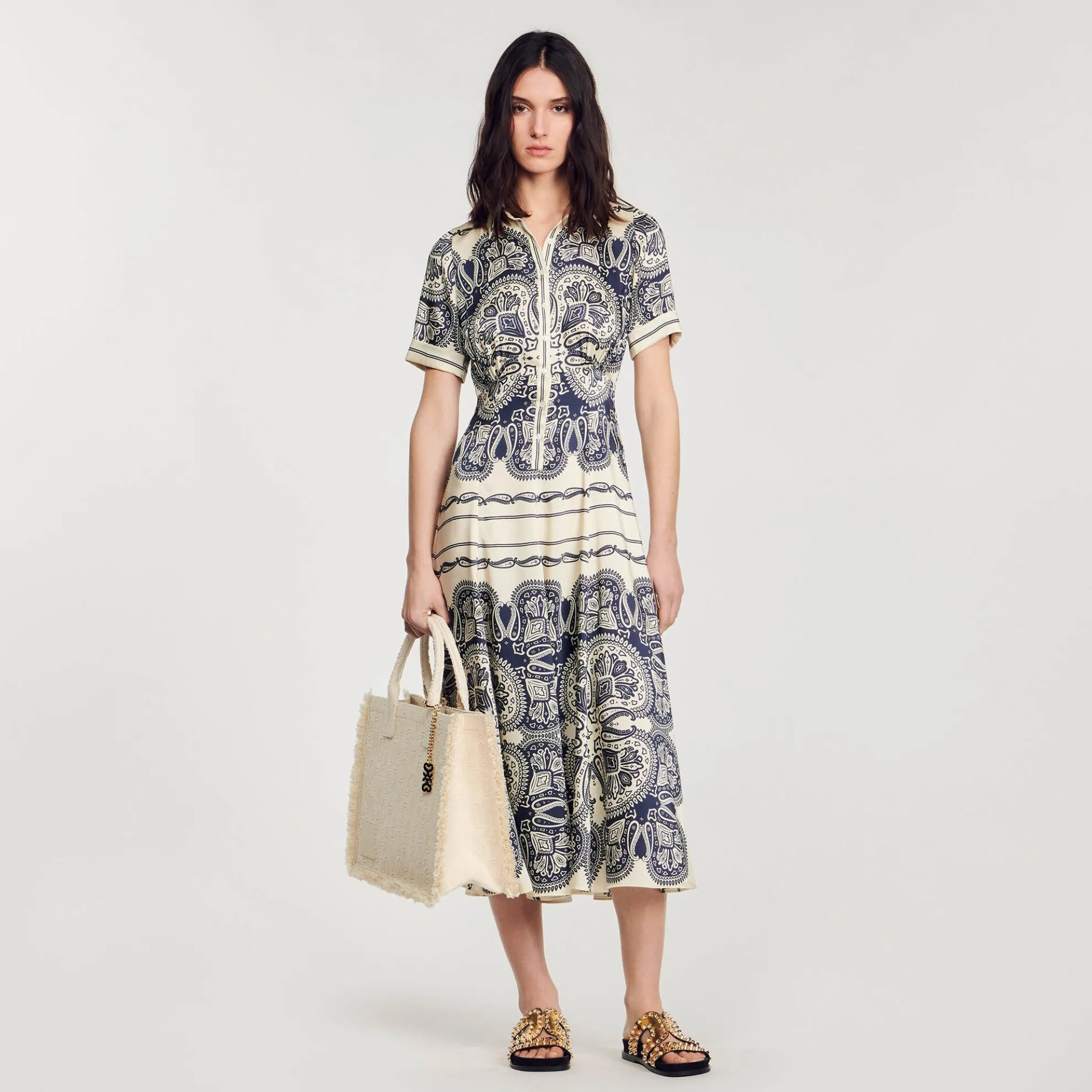 Lange Jurk Met Print