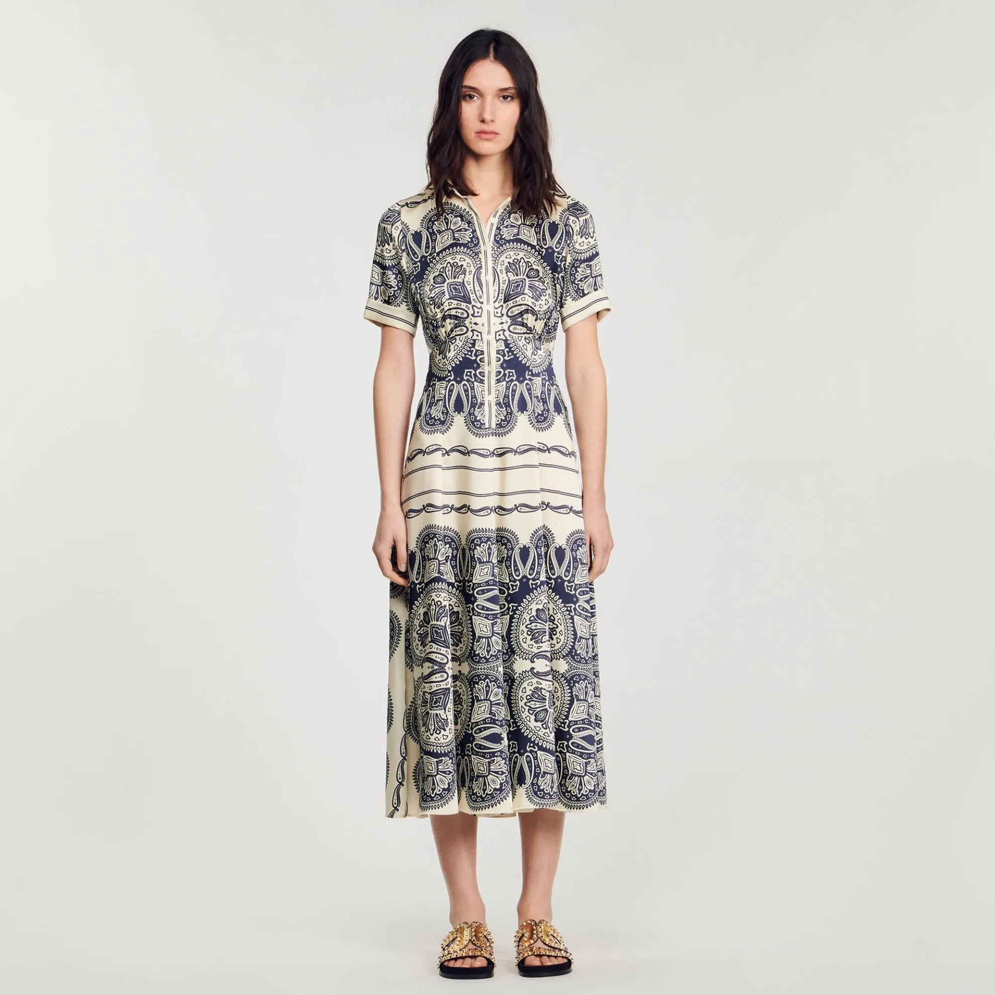 Lange Jurk Met Print