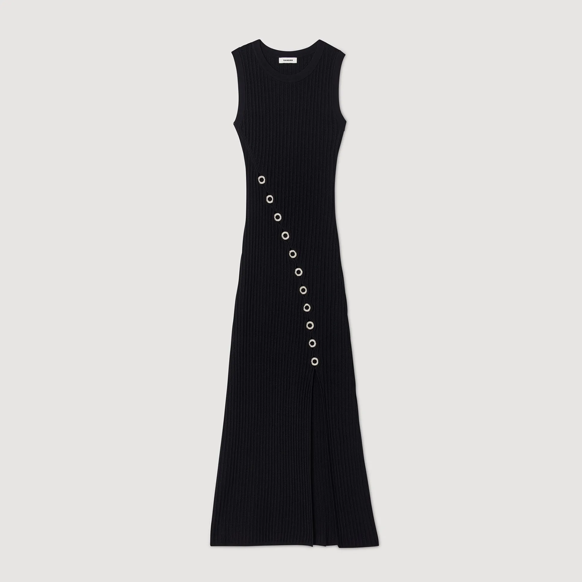 Lange Jurk Met Stras Details