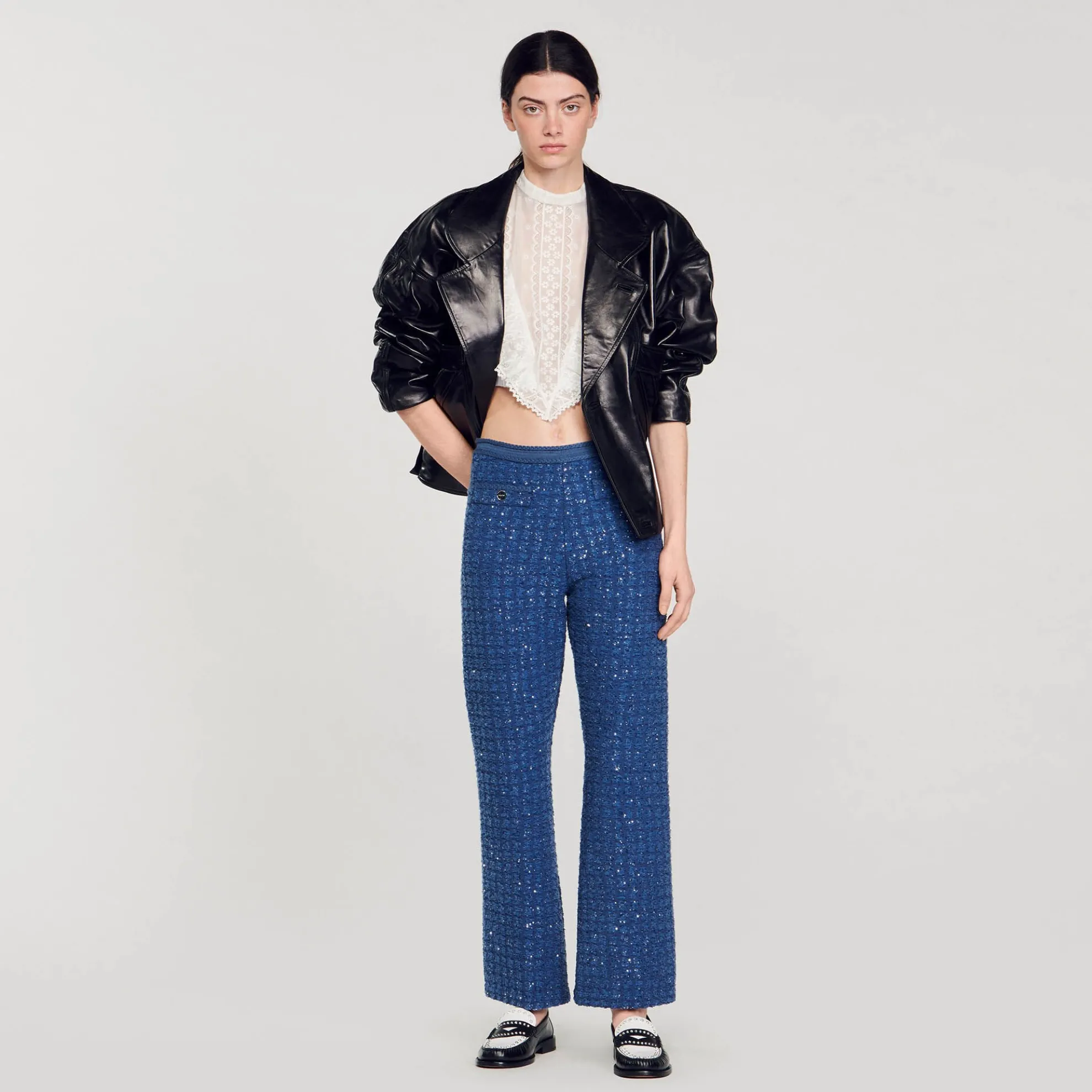 Mooie Gebreide Pantalon