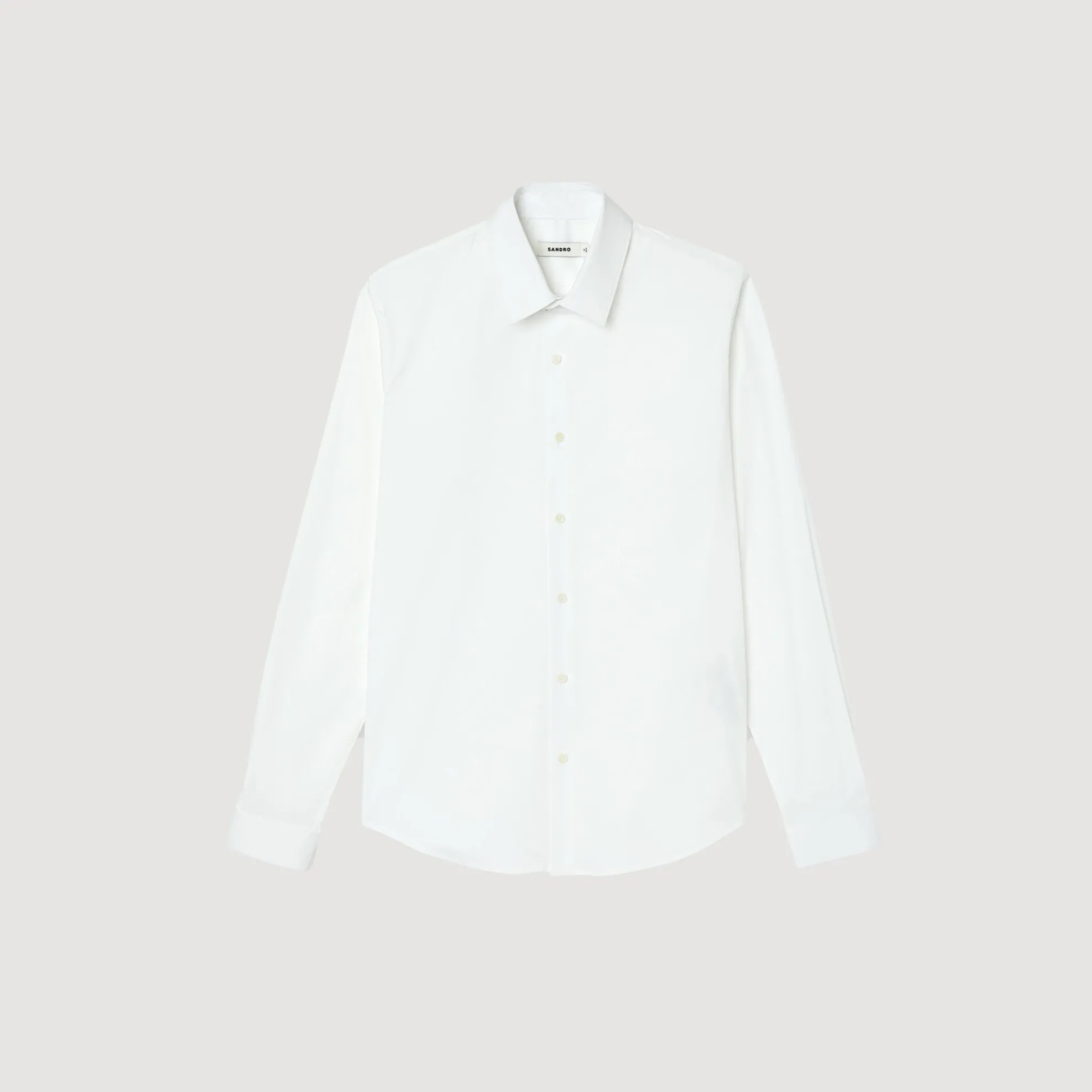 Nauwsluitend Overhemd Van Stretchkatoen