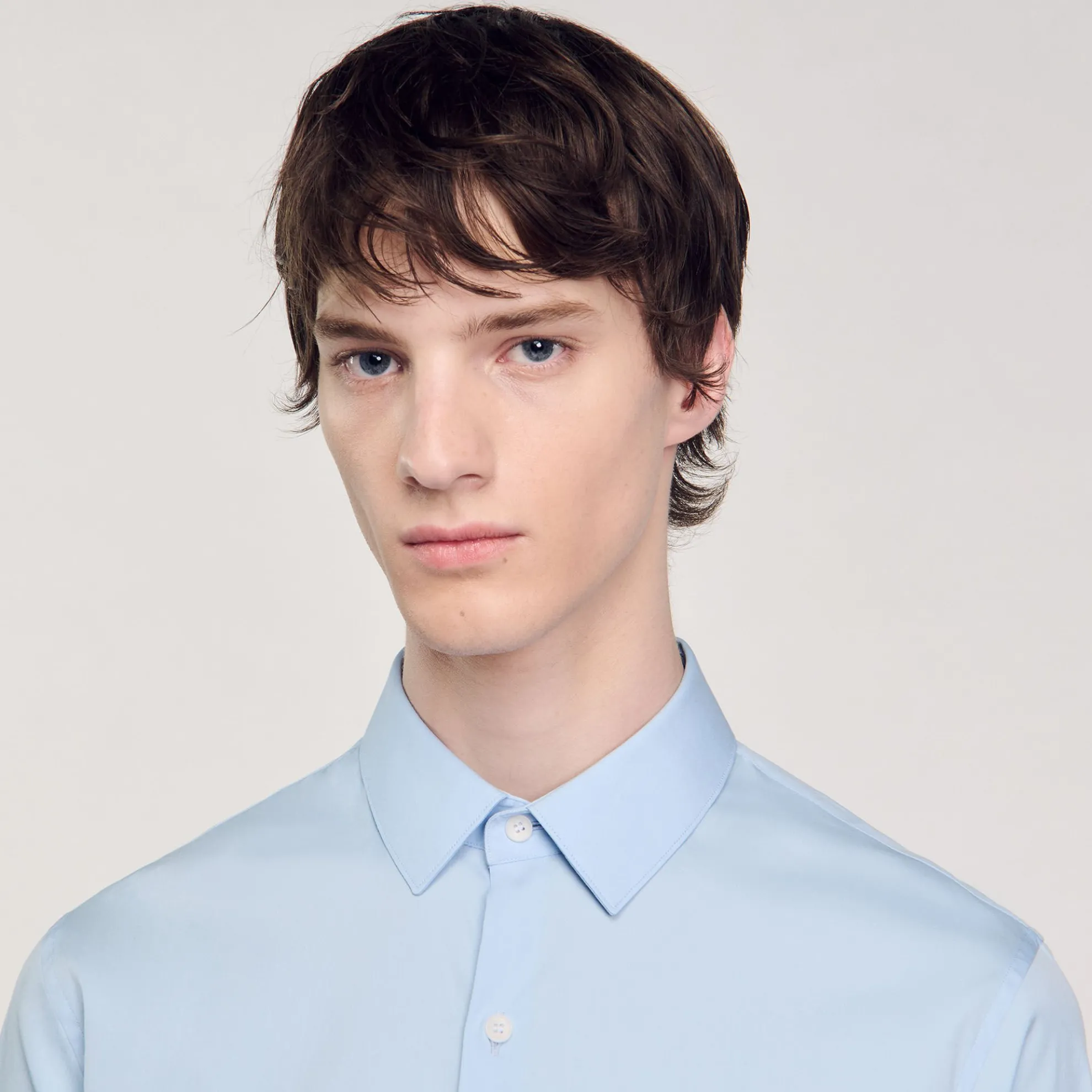 Nauwsluitend Overhemd Van Stretchkatoen