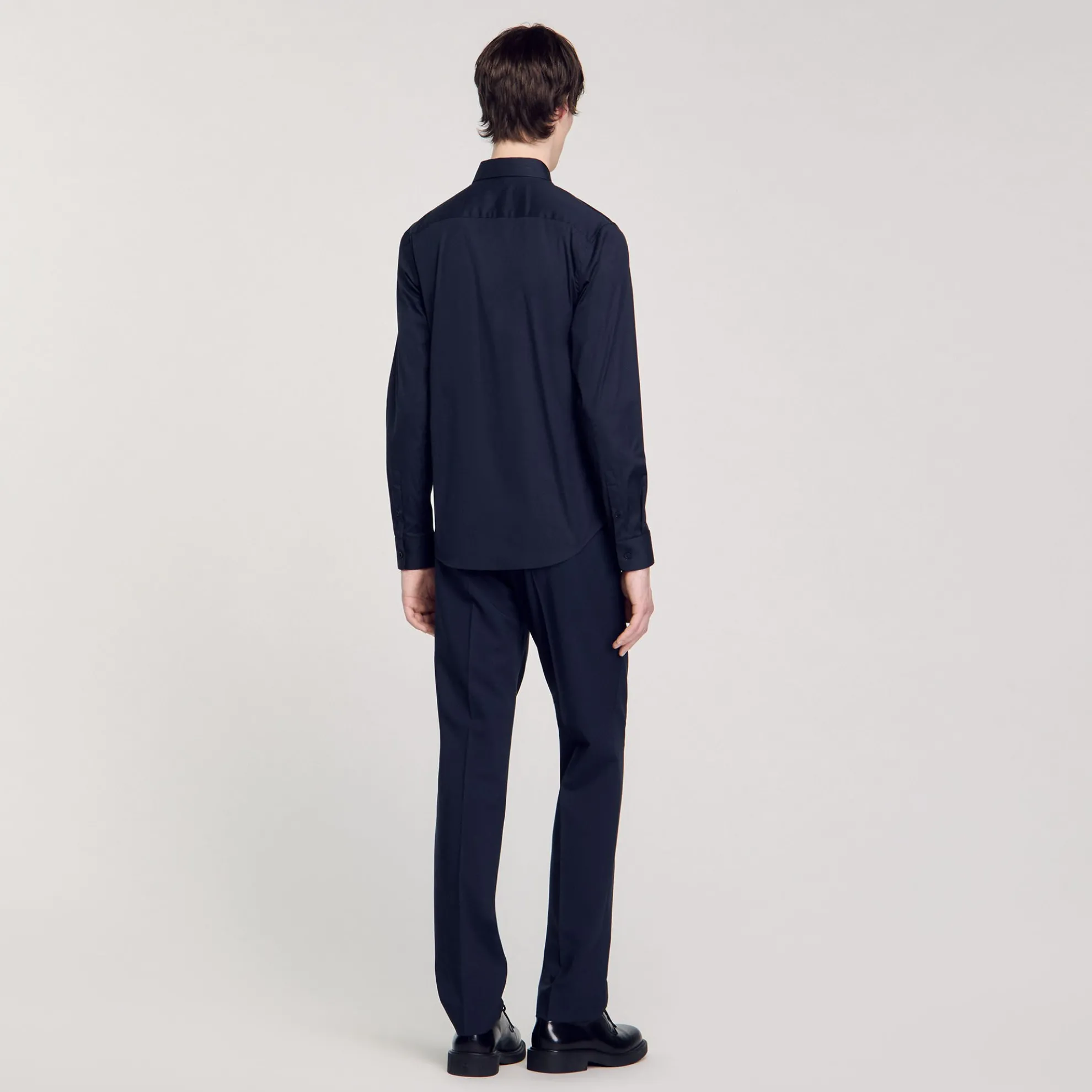 Nauwsluitend Overhemd Van Stretchkatoen