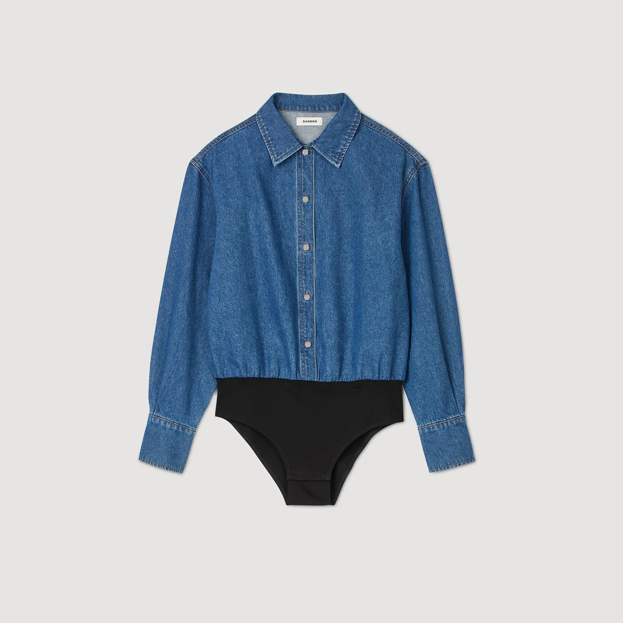 Overhemd Bodysuit Denim