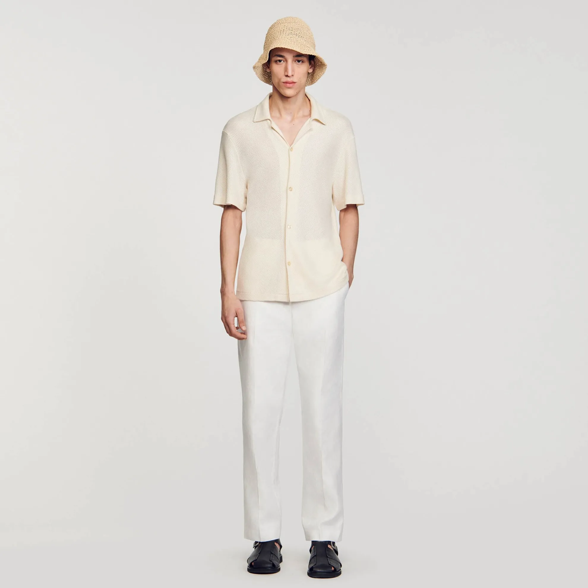 Overhemd Met Haaienkraag