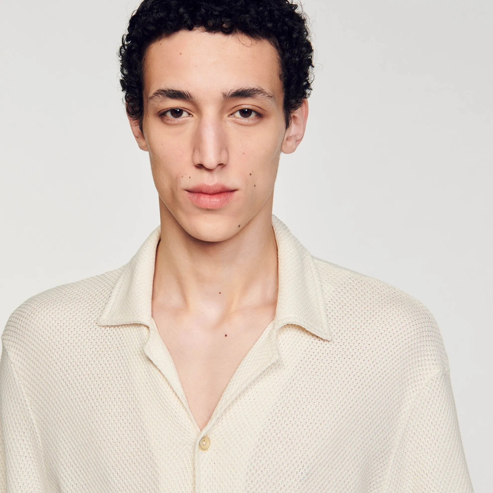 Overhemd Met Haaienkraag