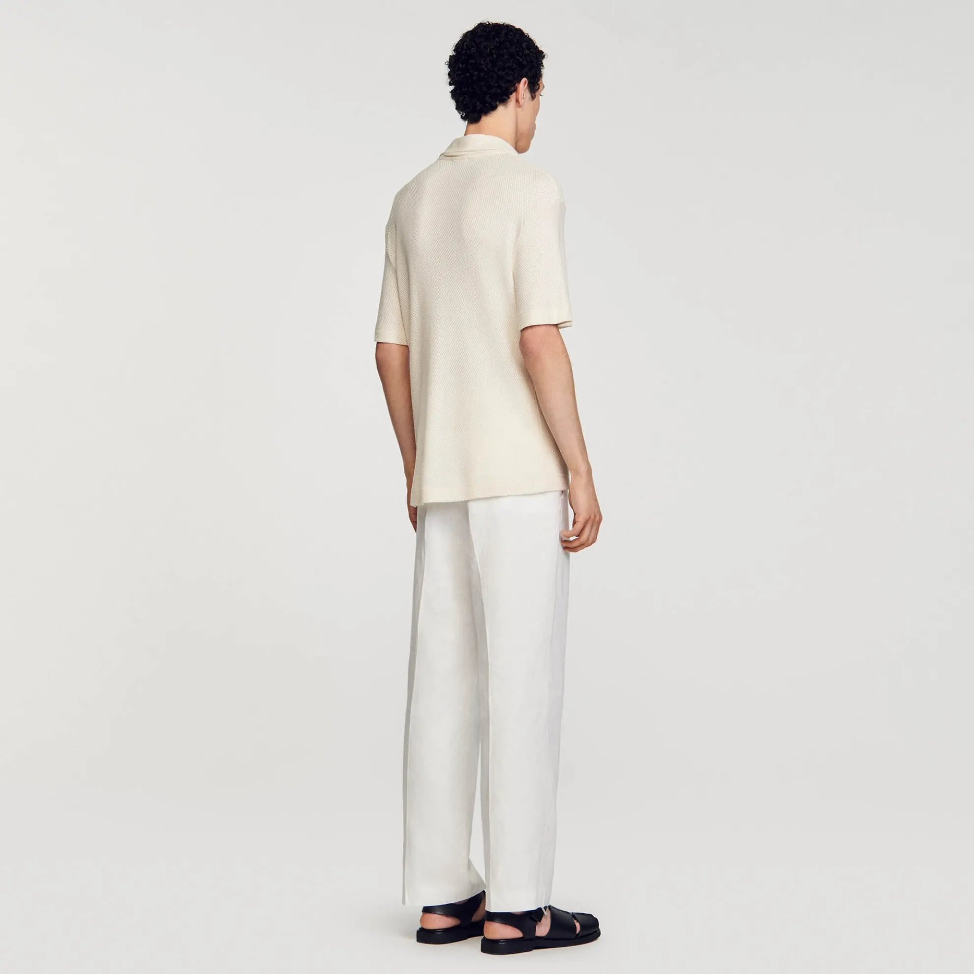 Overhemd Met Haaienkraag