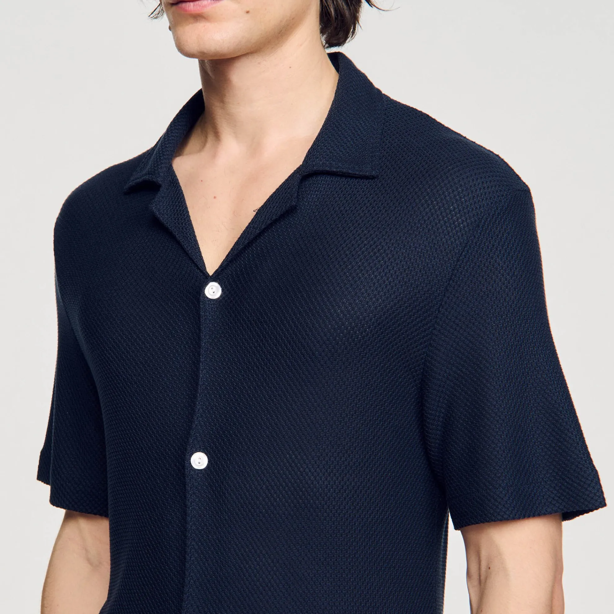 Overhemd Met Haaienkraag