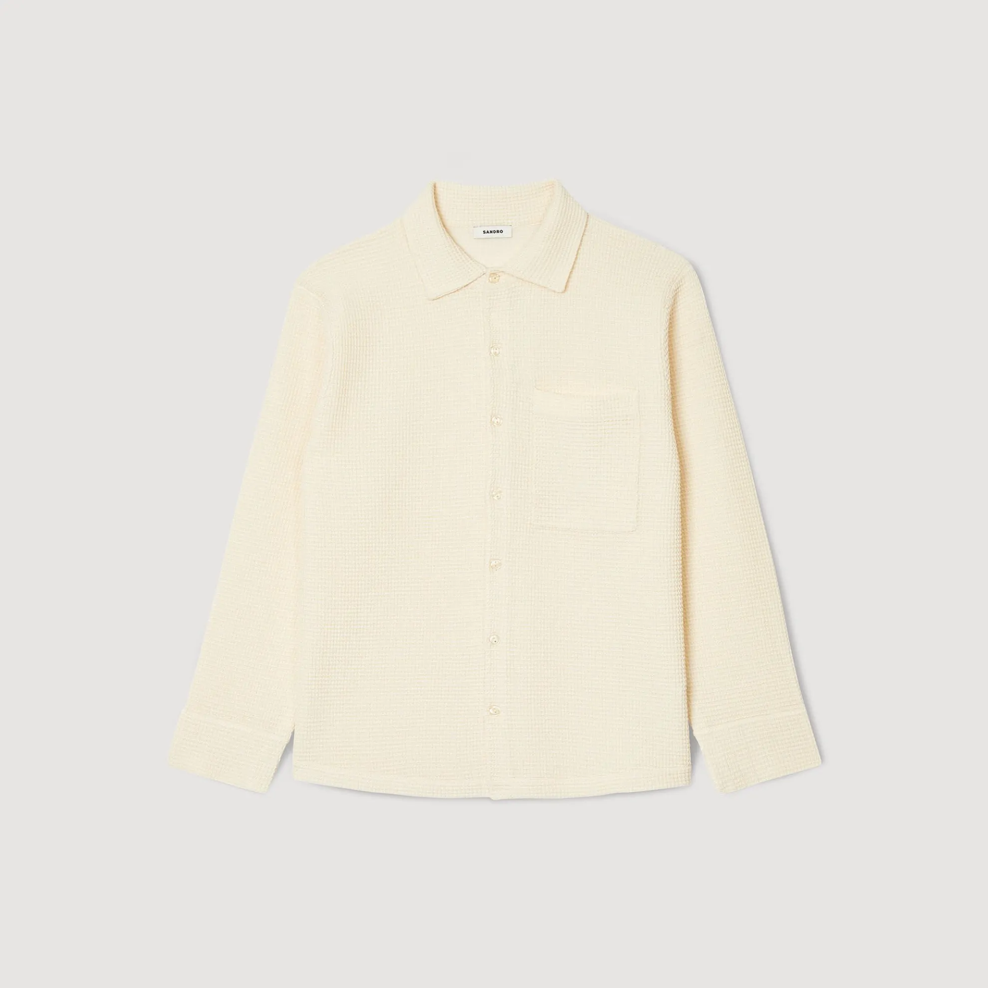 Overhemd Oversized Gebreid