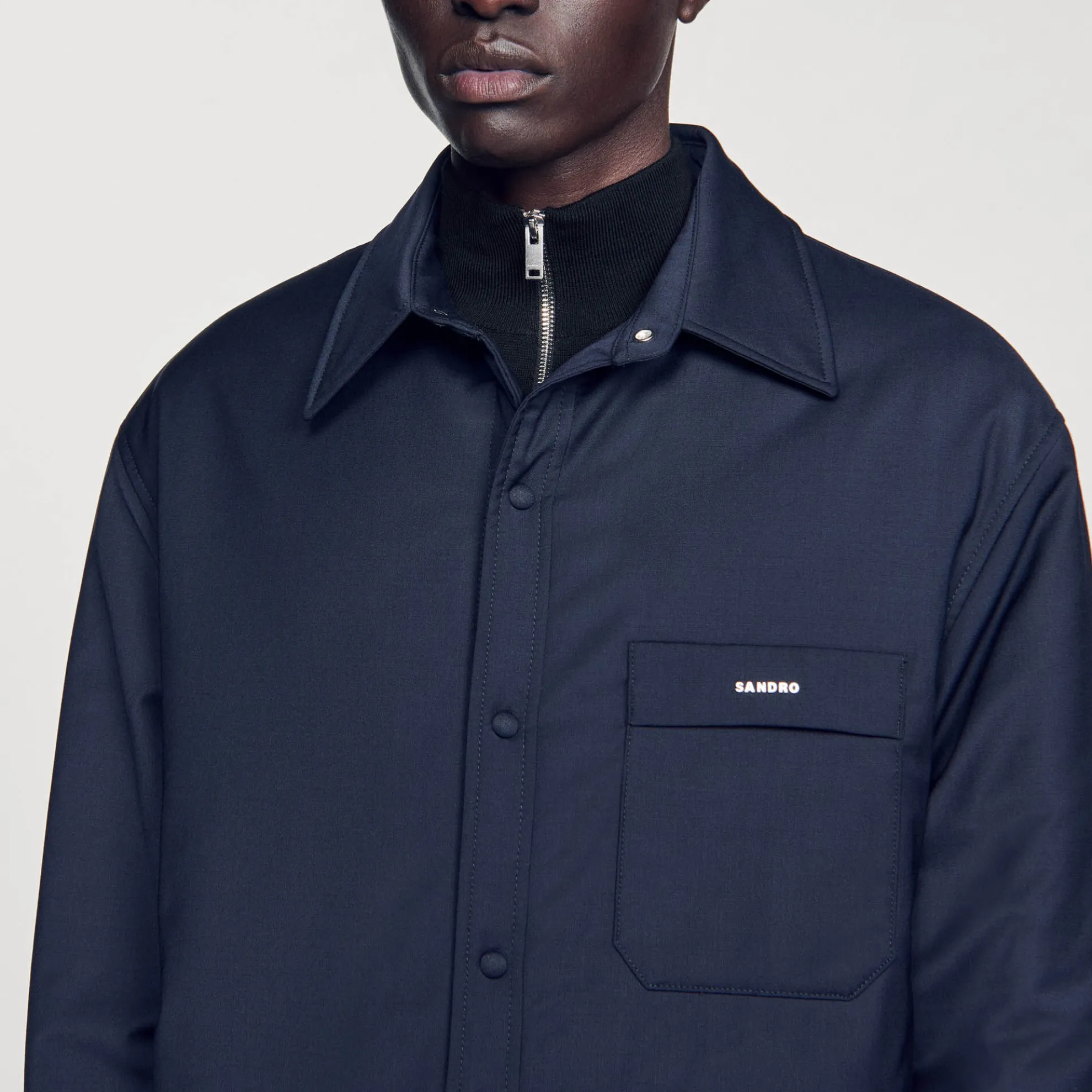 Overshirt Oversized Gewatteerd