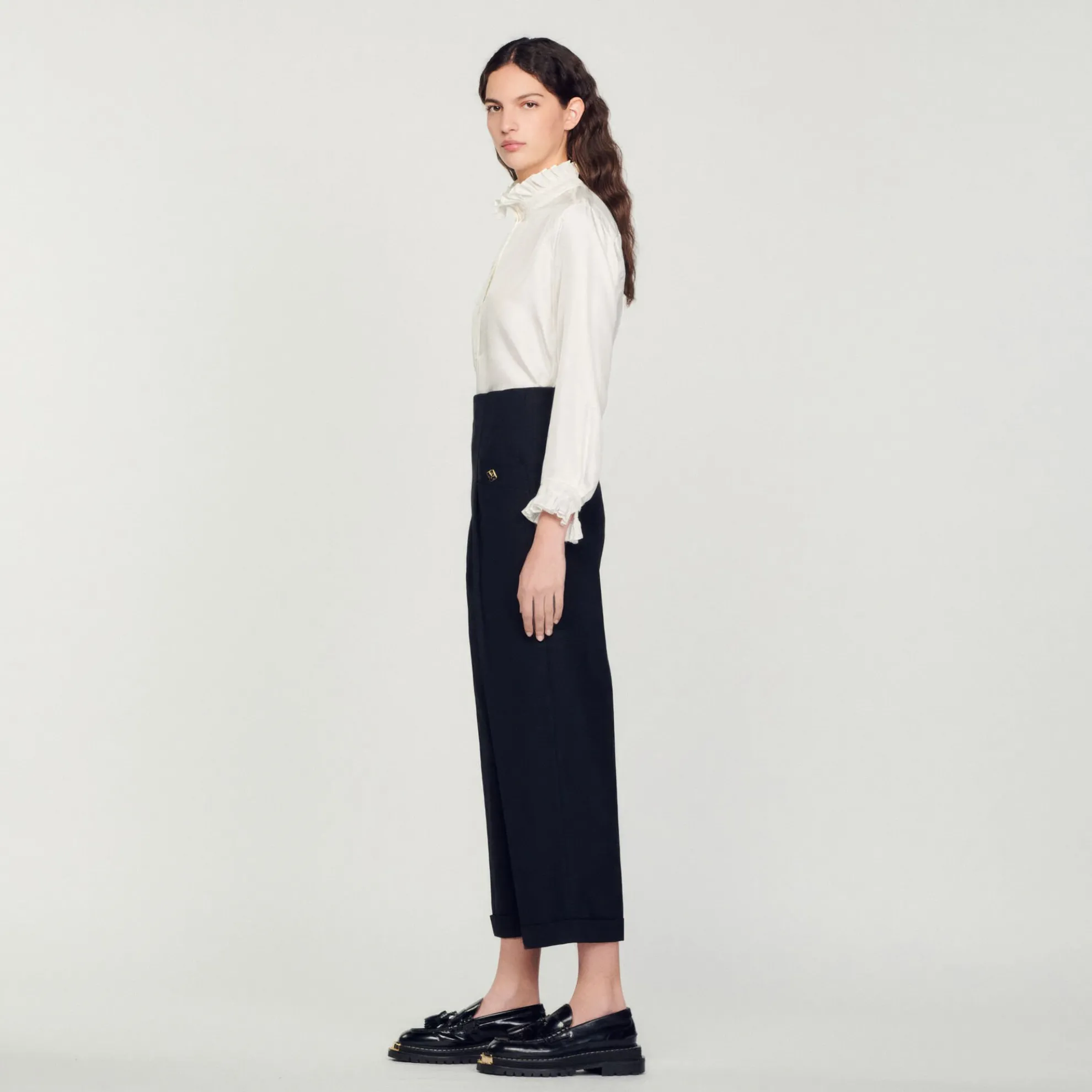 Pantalon Met Hoge Taille