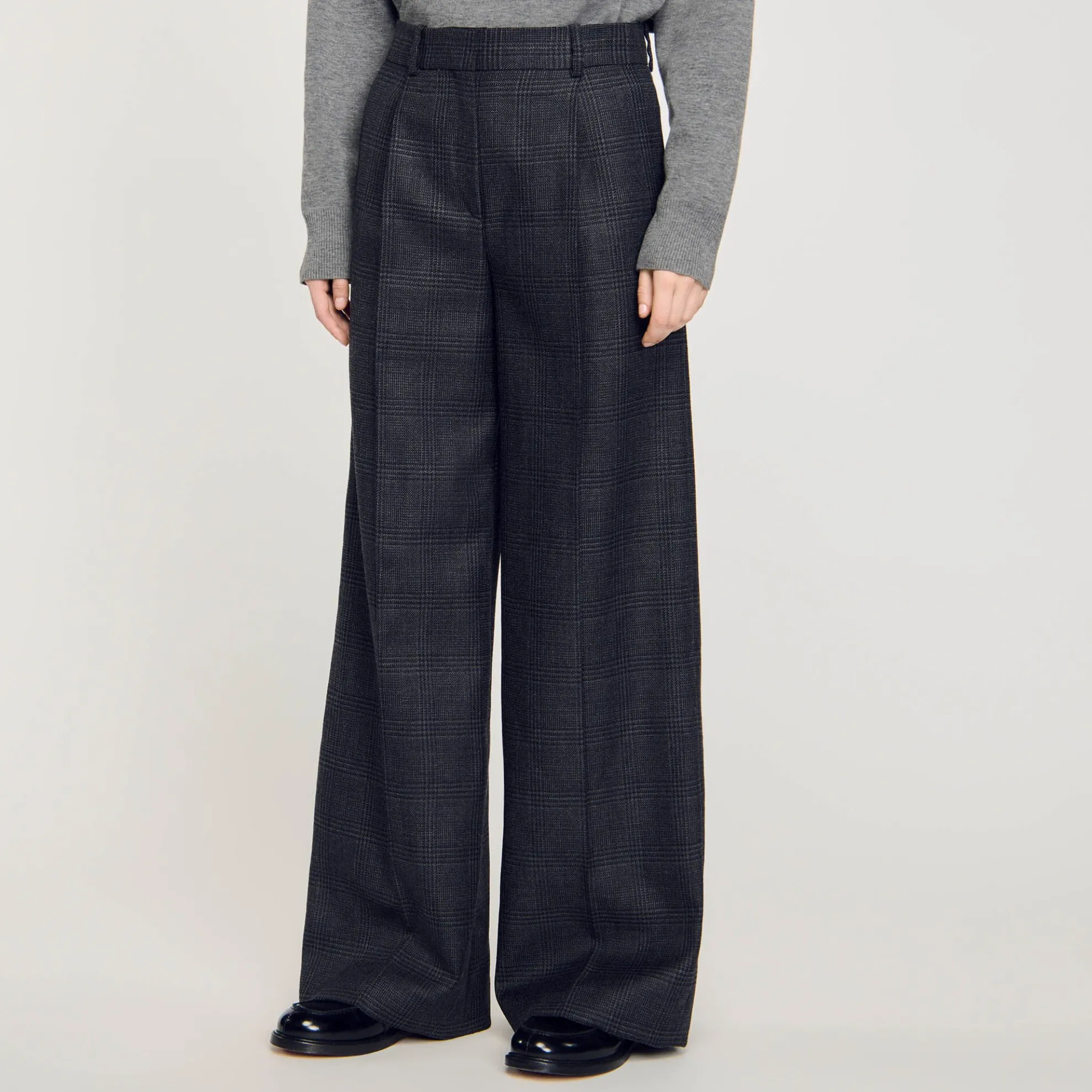 Pantalon Met Ruitmotief
