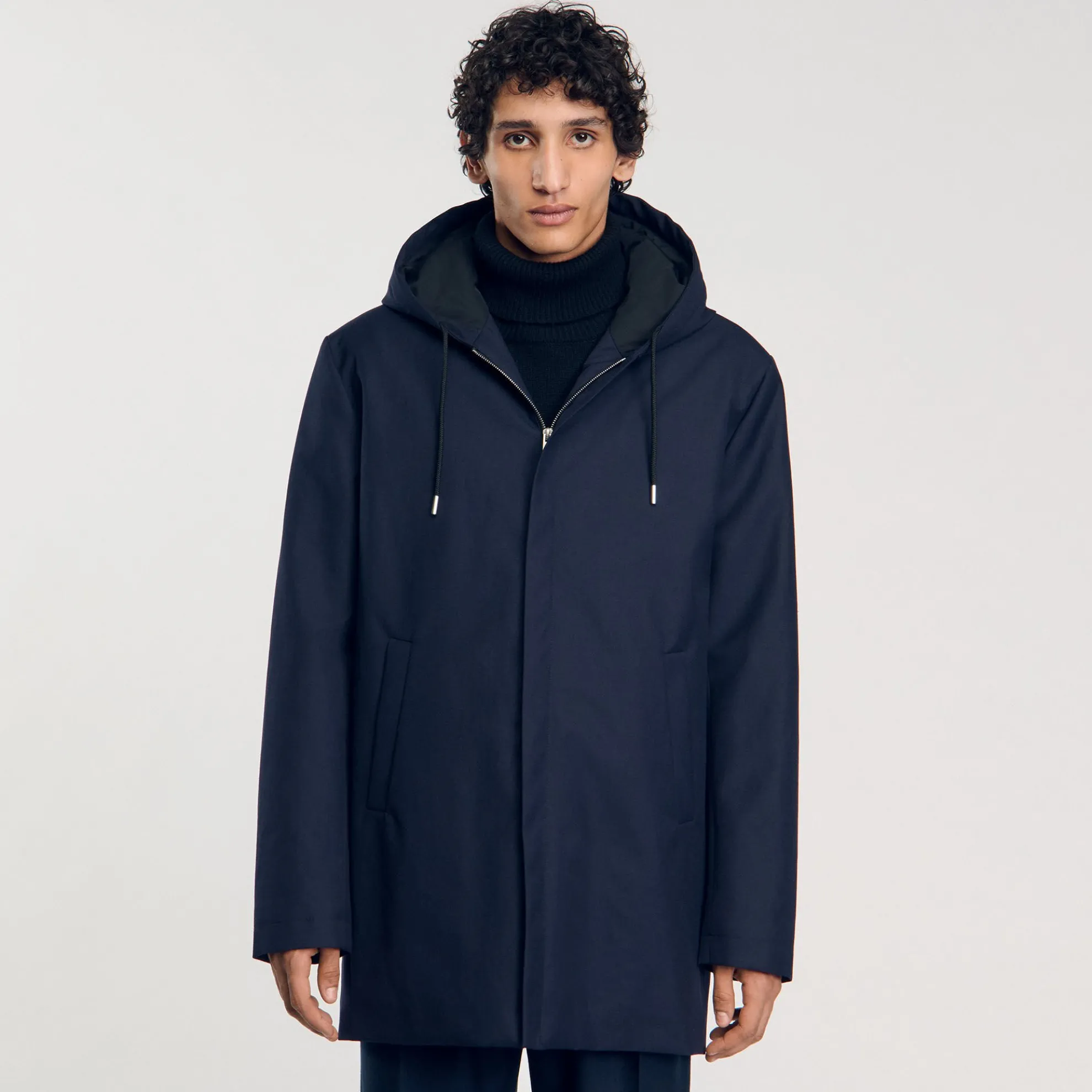 Parka Jas Met Rits En Capuchon