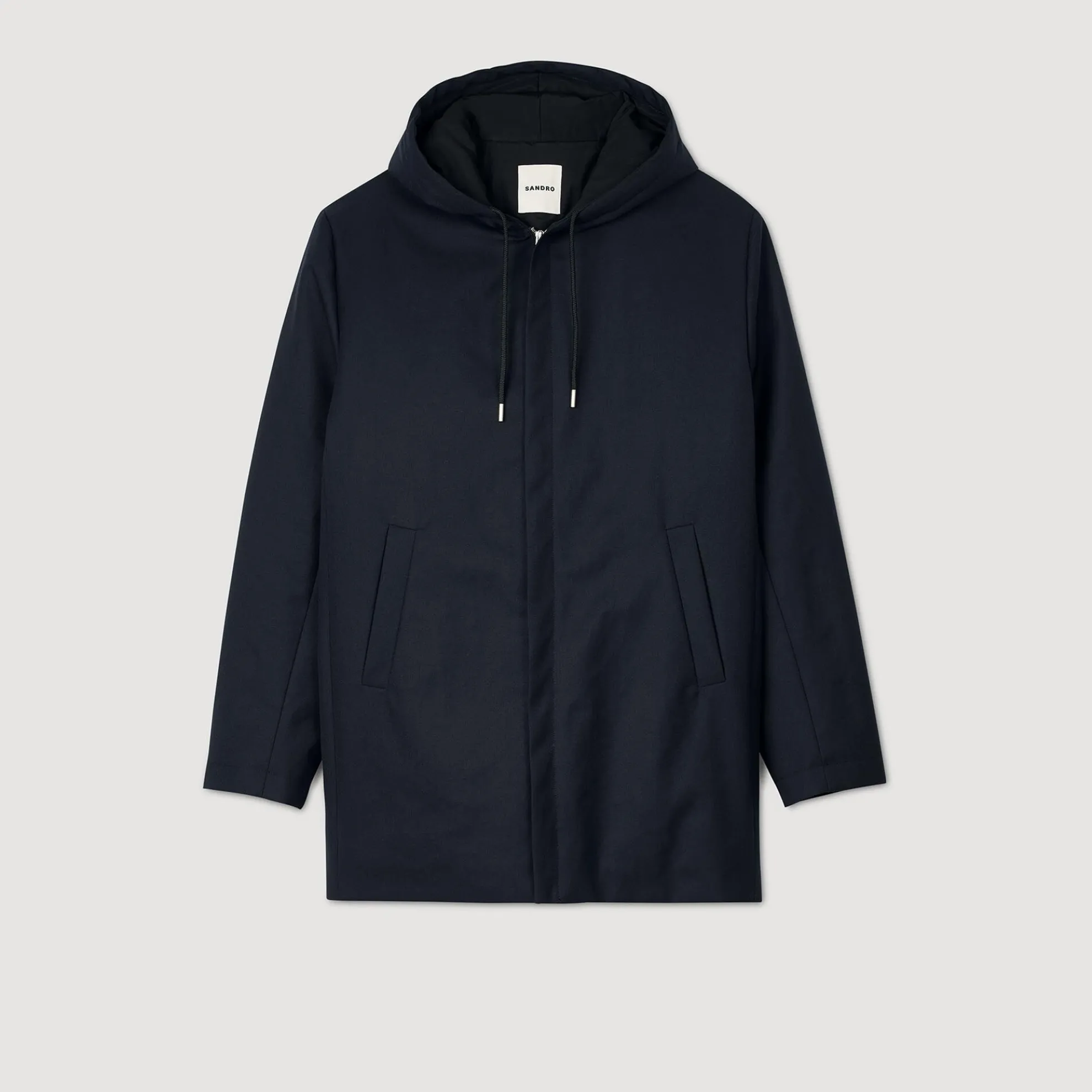 Parka Jas Met Rits En Capuchon