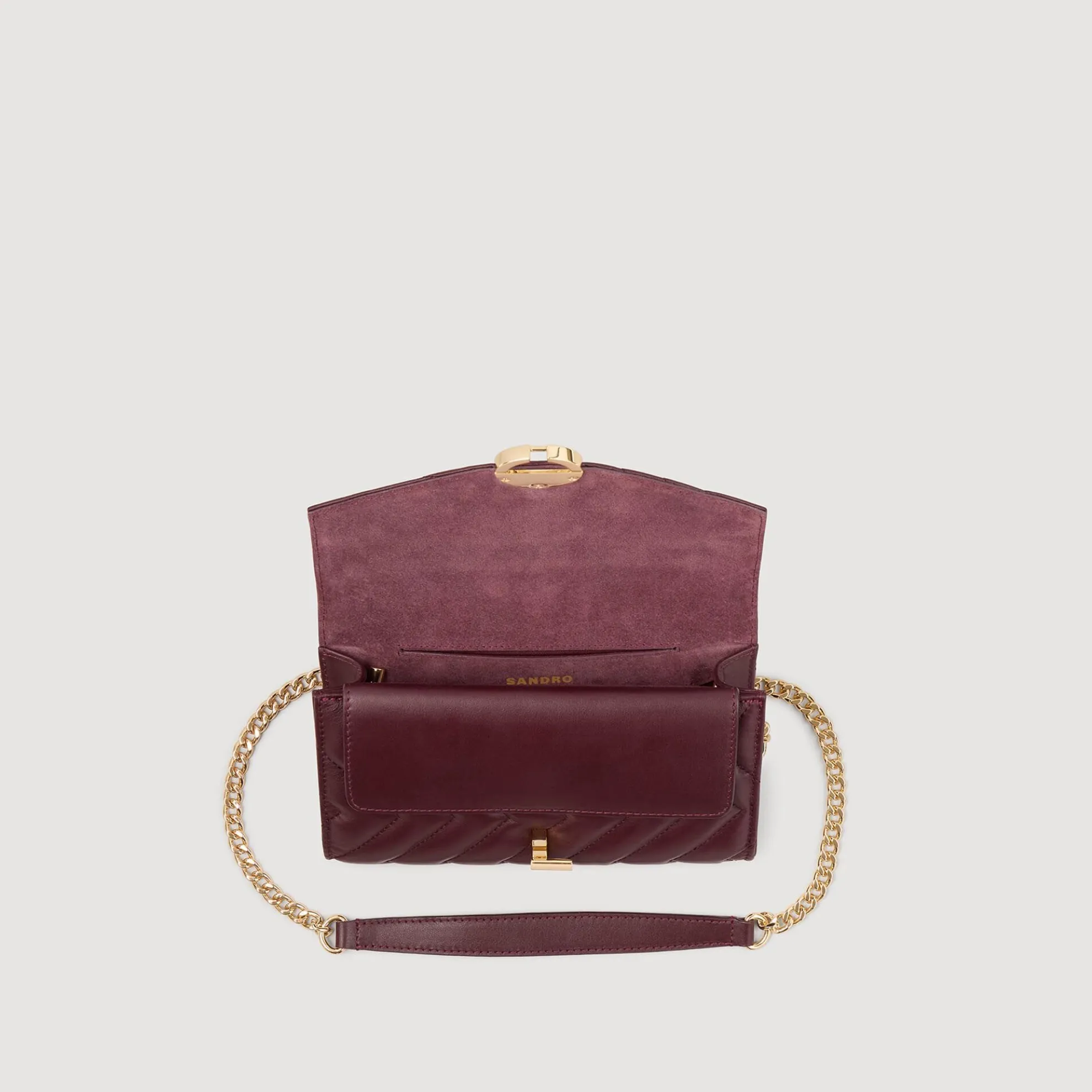 Pochette Crossbody Leer
