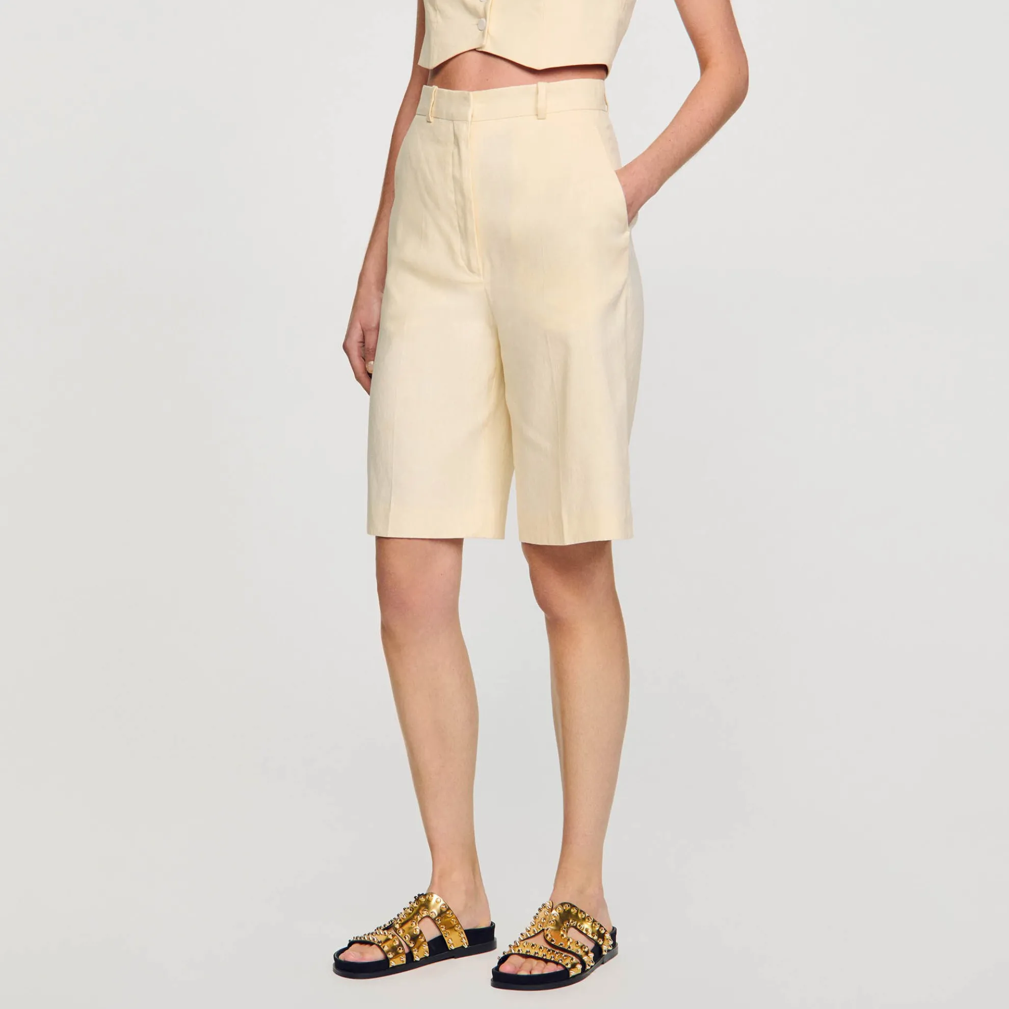 Rechte Bermuda Shorts