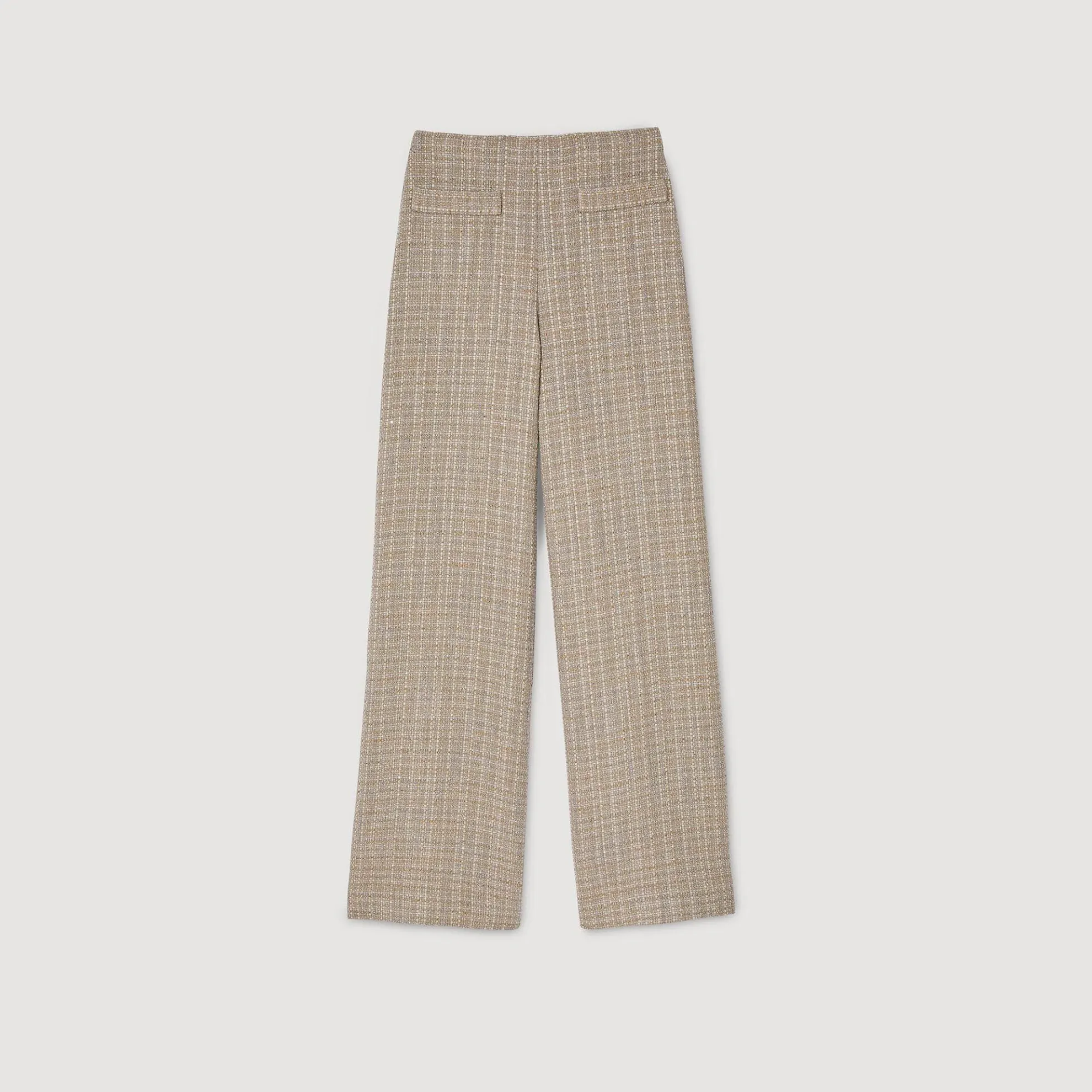 Rechte Tweed Broek